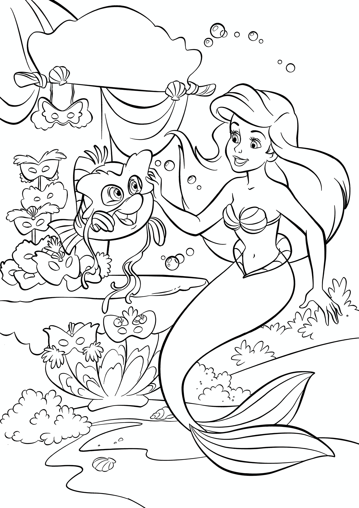 Little Mermaid: Evening Masquerade