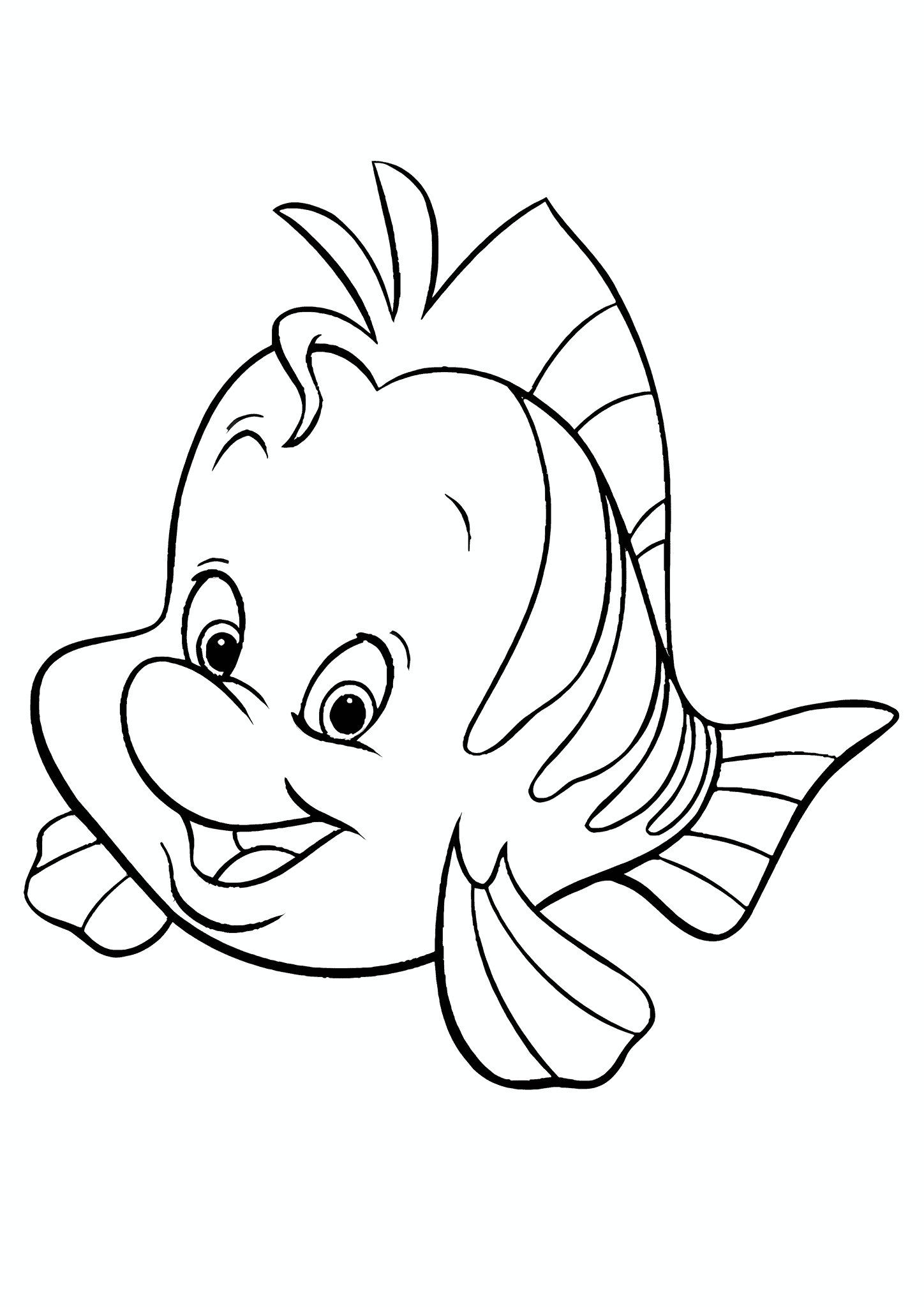Little Mermaid: Flounder
