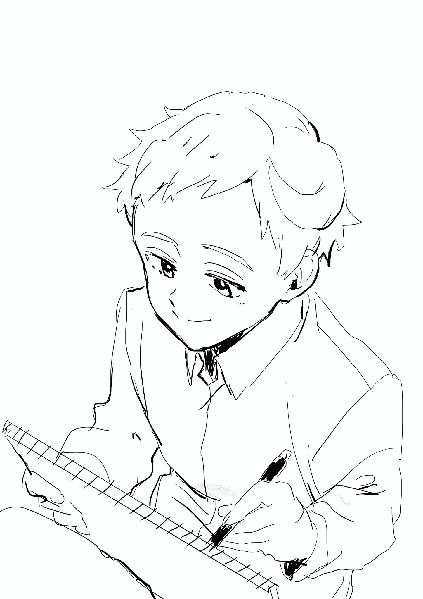 Norman Draws (The Promised Neverland)