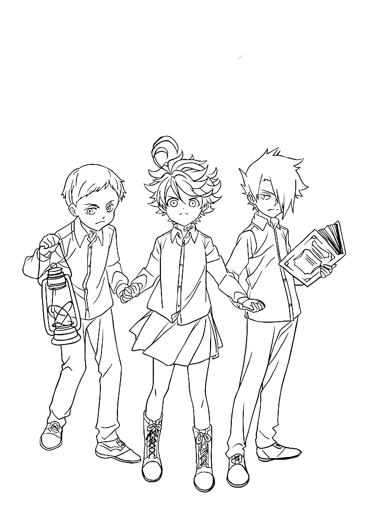 Norman Emma Ray (The Promised Neverland)