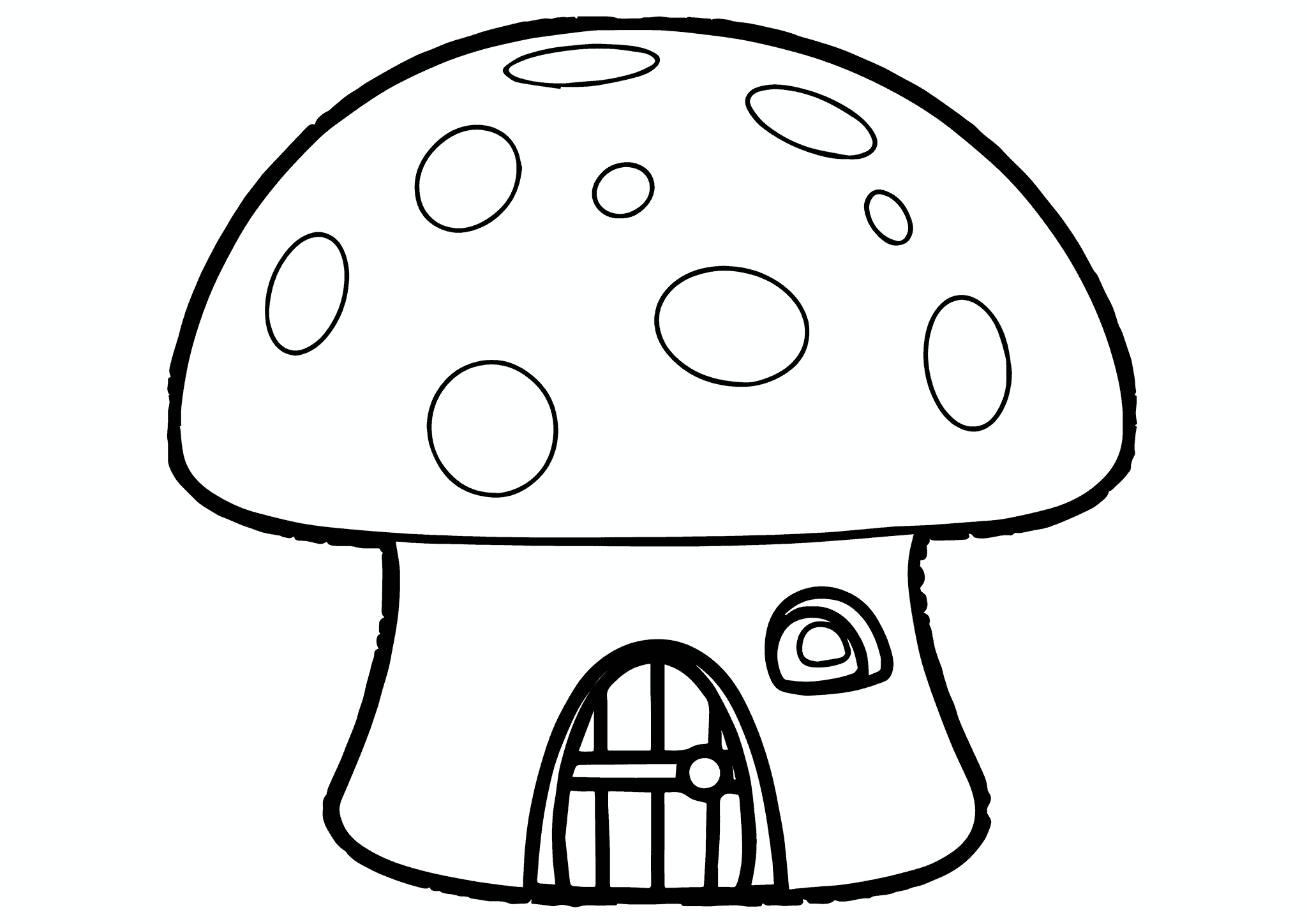 Smurfs: House Inside the Fungus