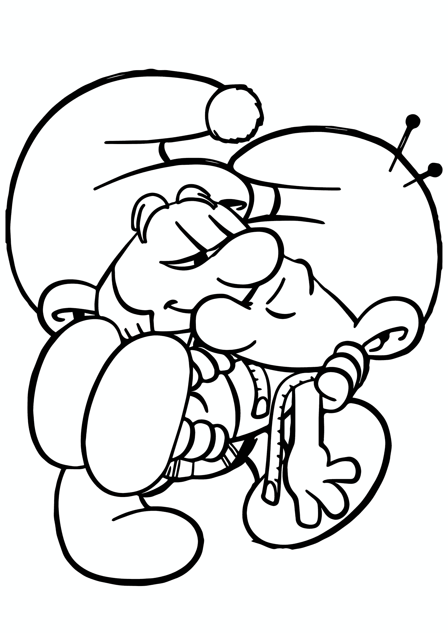 Smurfs Master is Tired