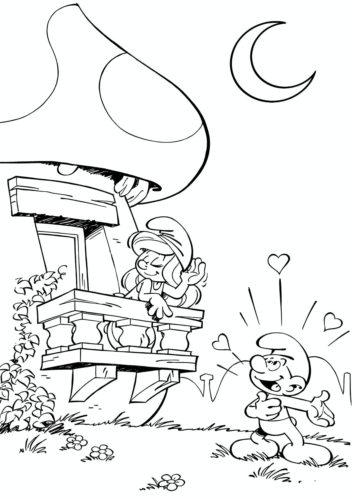 Smurf Poet Reads a Poem