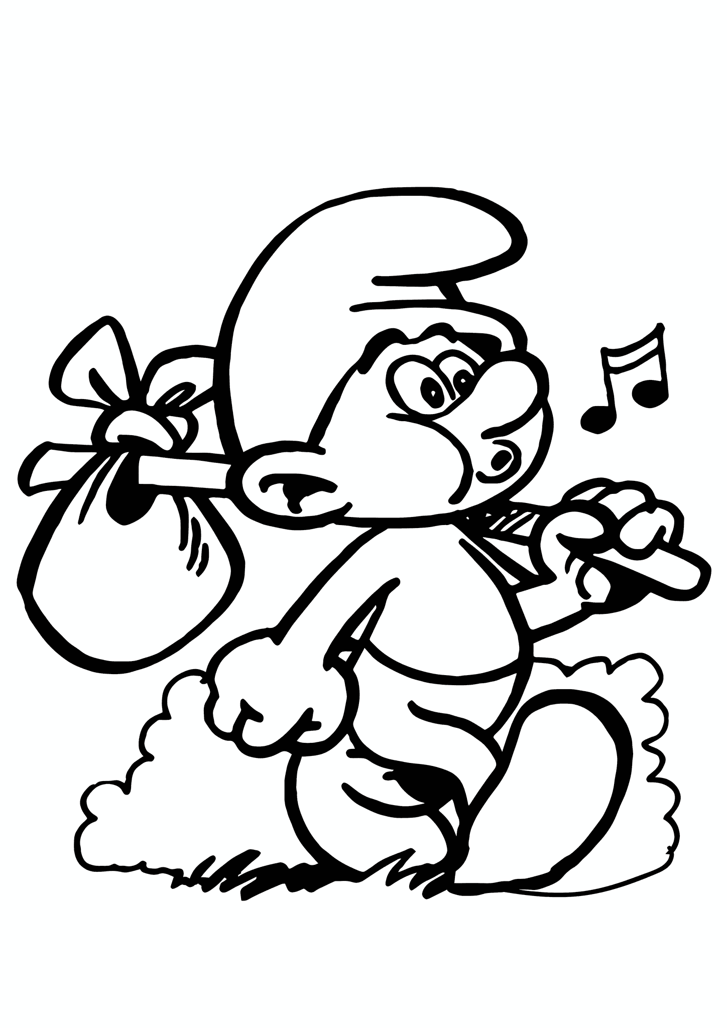 Smurf Went on a Journey