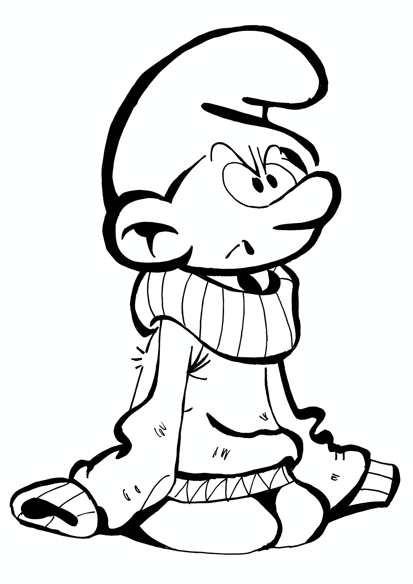 Smurfs: Sweater Doesn’t Fit