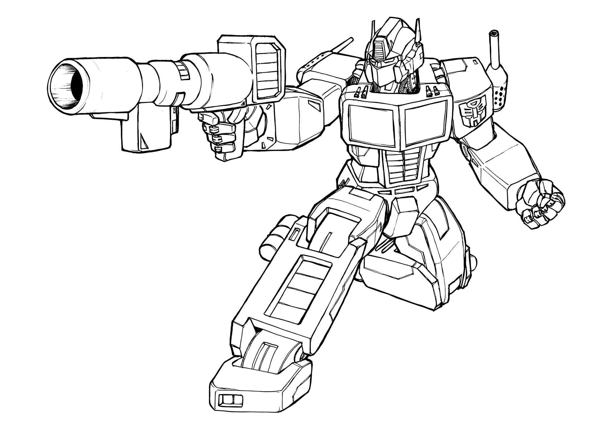 Transformers: Optimus with a Gun
