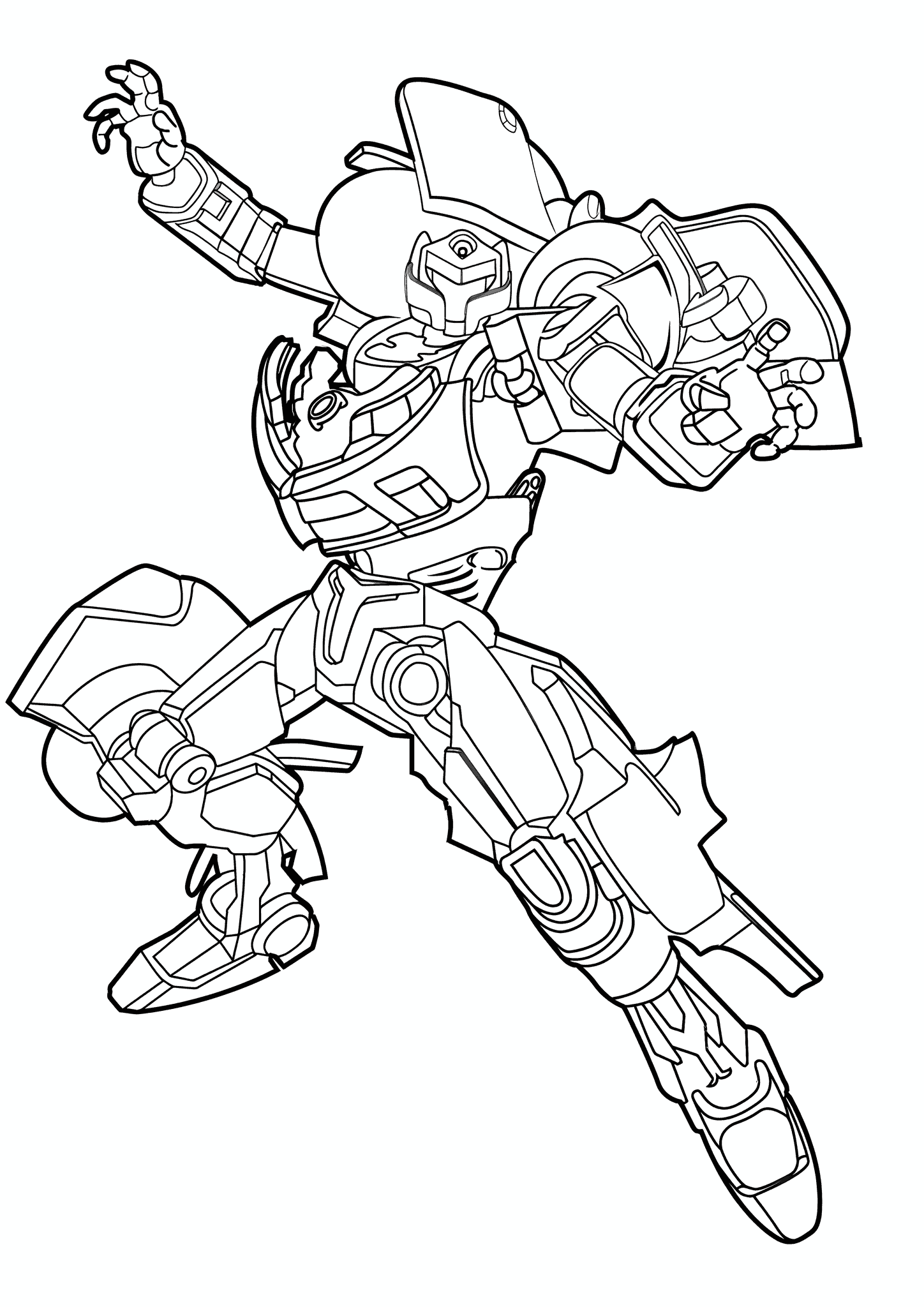 Tobot Transforming Into a Robot