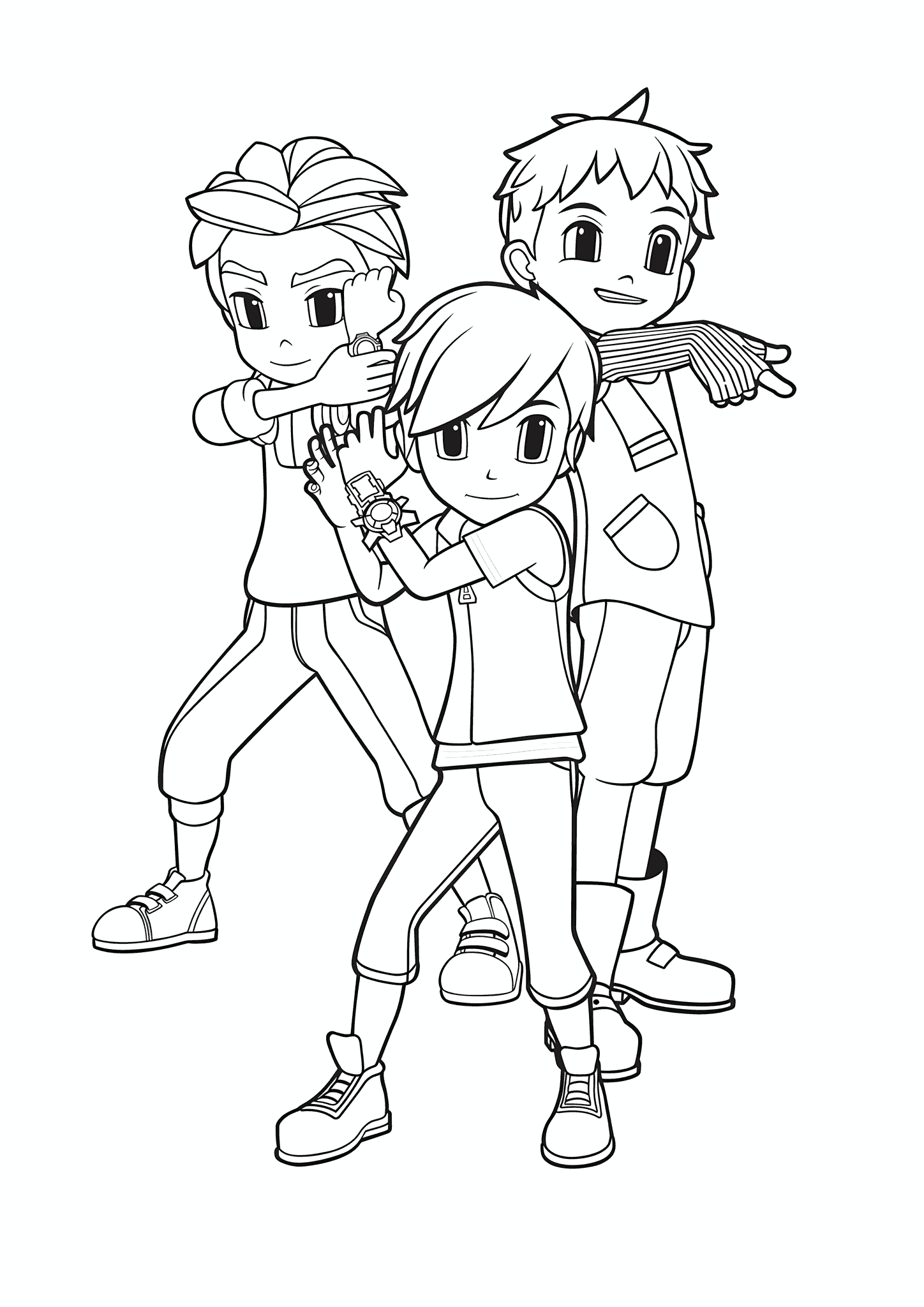 Tobot Ryan, Corey and Limo