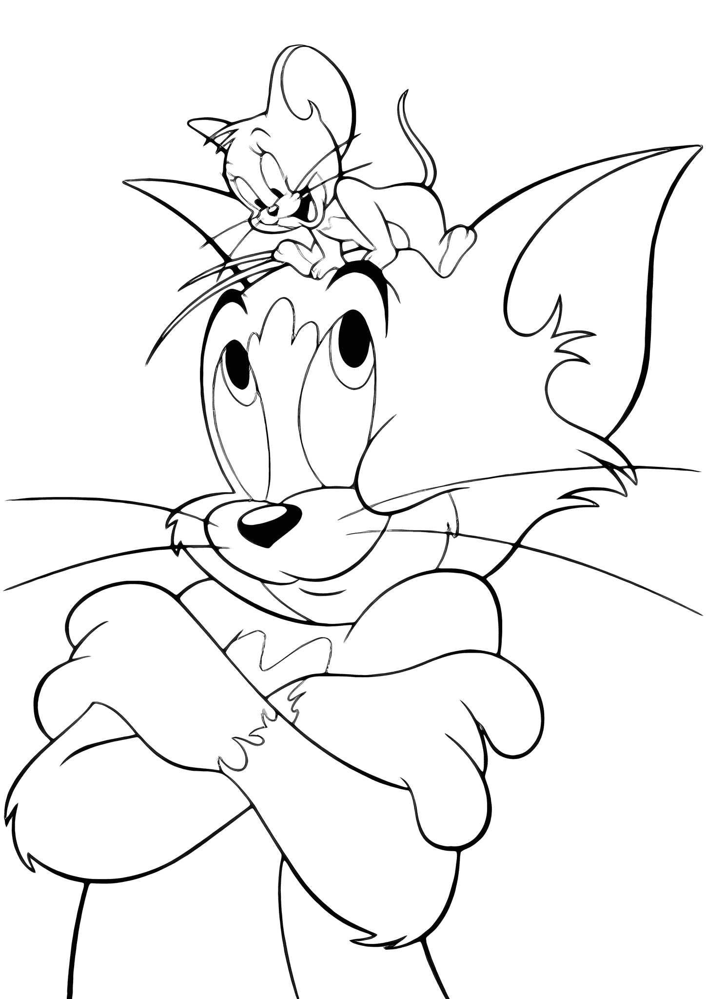 Jerry on Tom’s Head