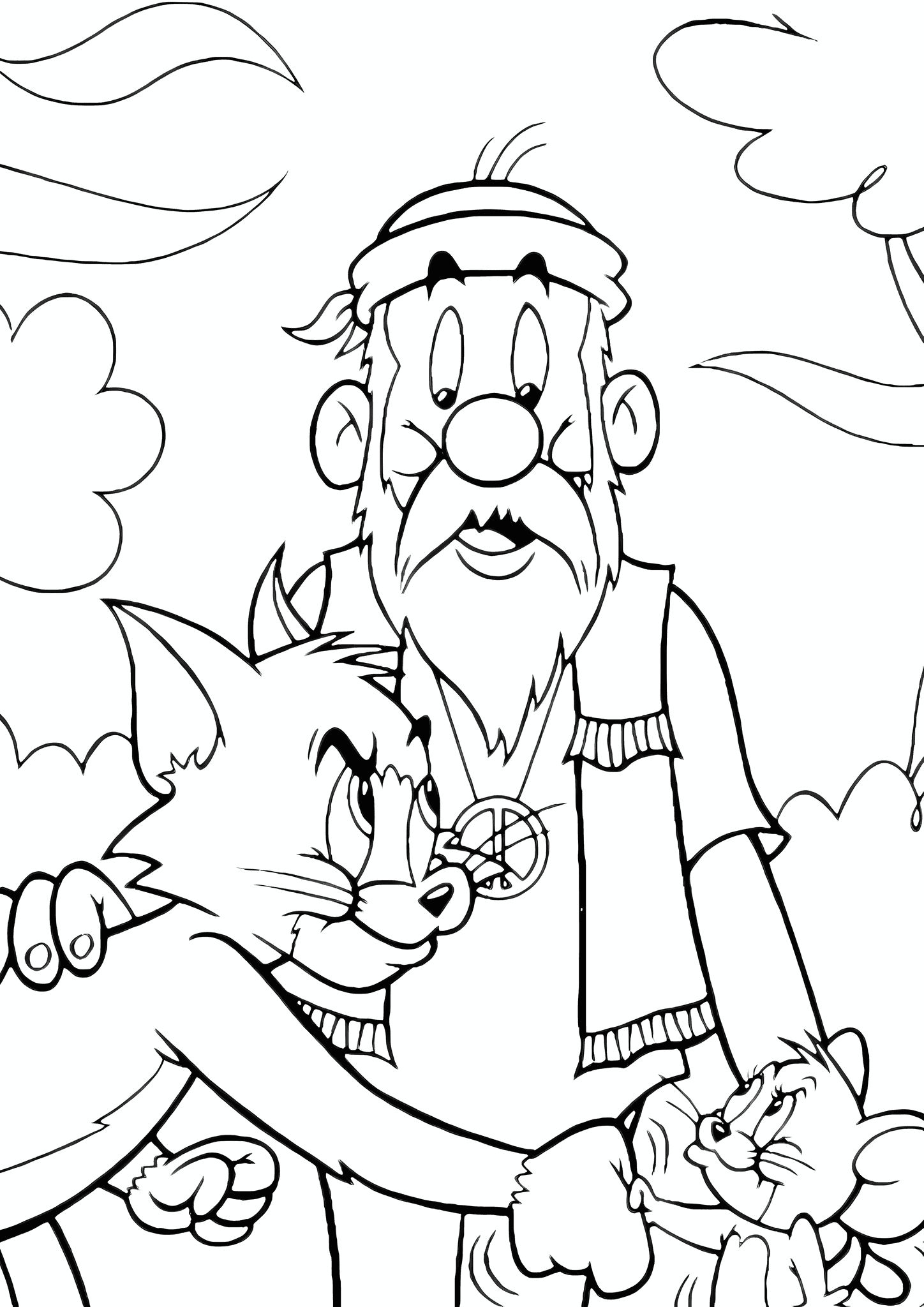 Tom and Jerry Handshake