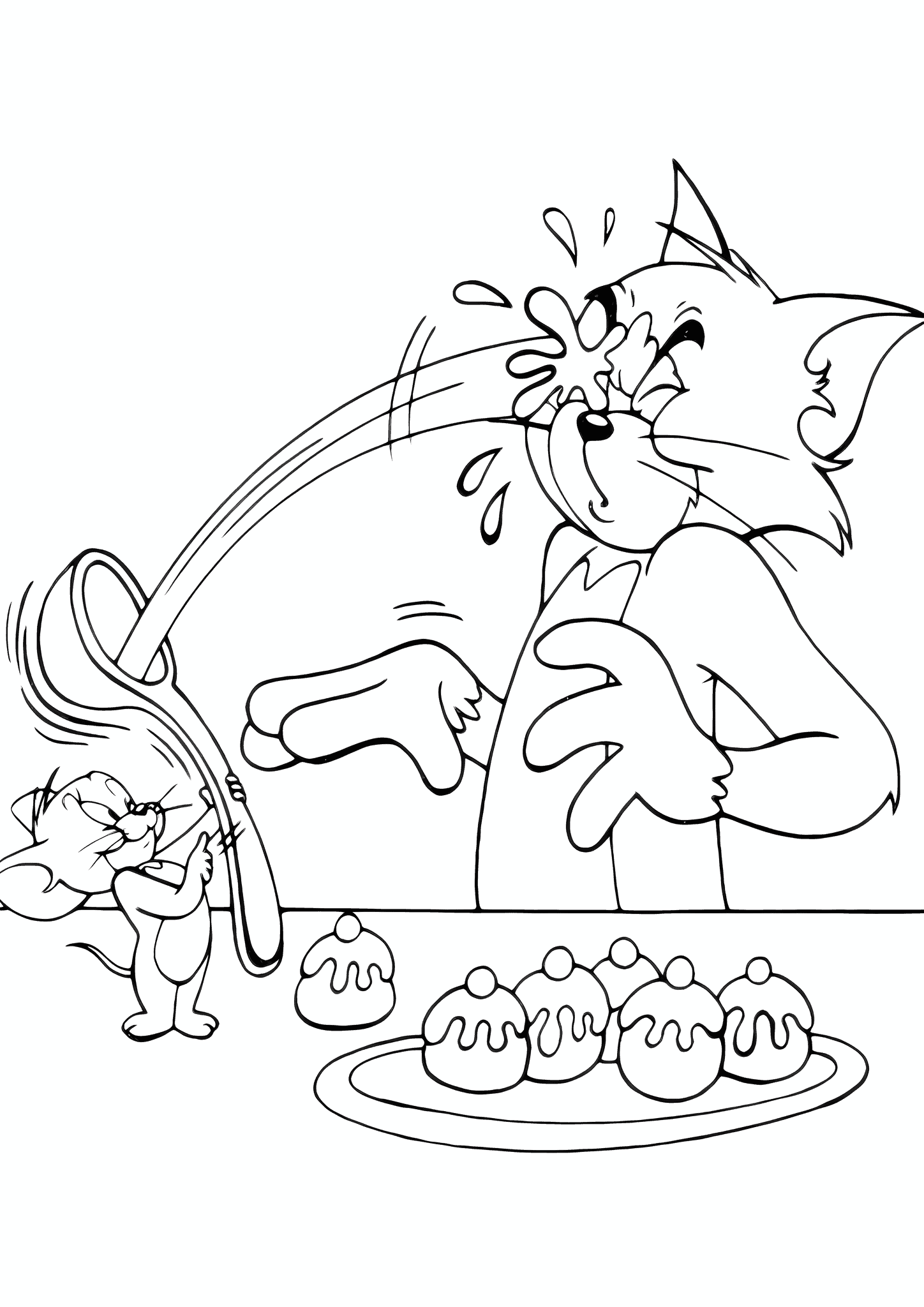 Tom and Jerry: Catapulting a Cupcake