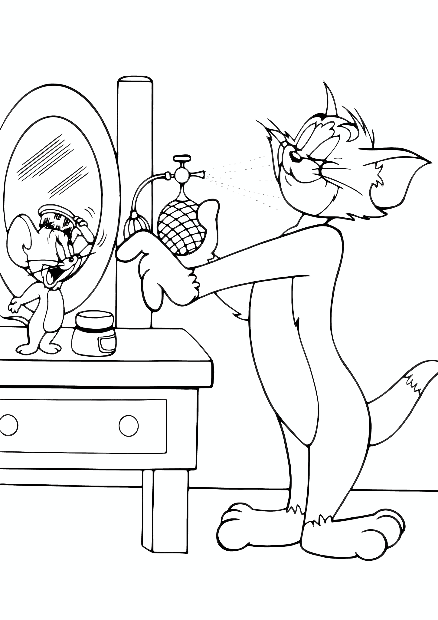 Tom and Jerry Are Going to a Party