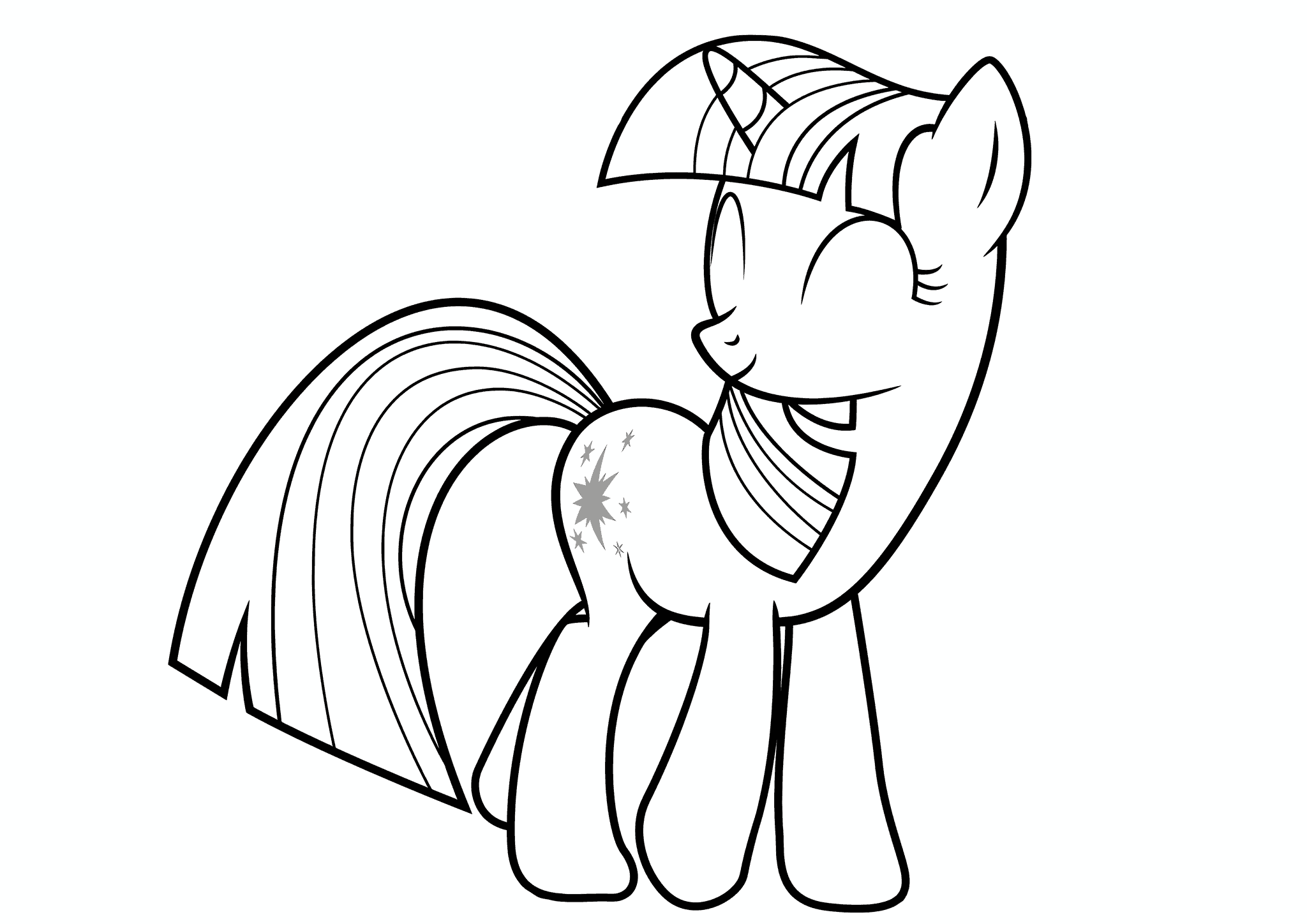 Twilight Sparkle Shy Smile