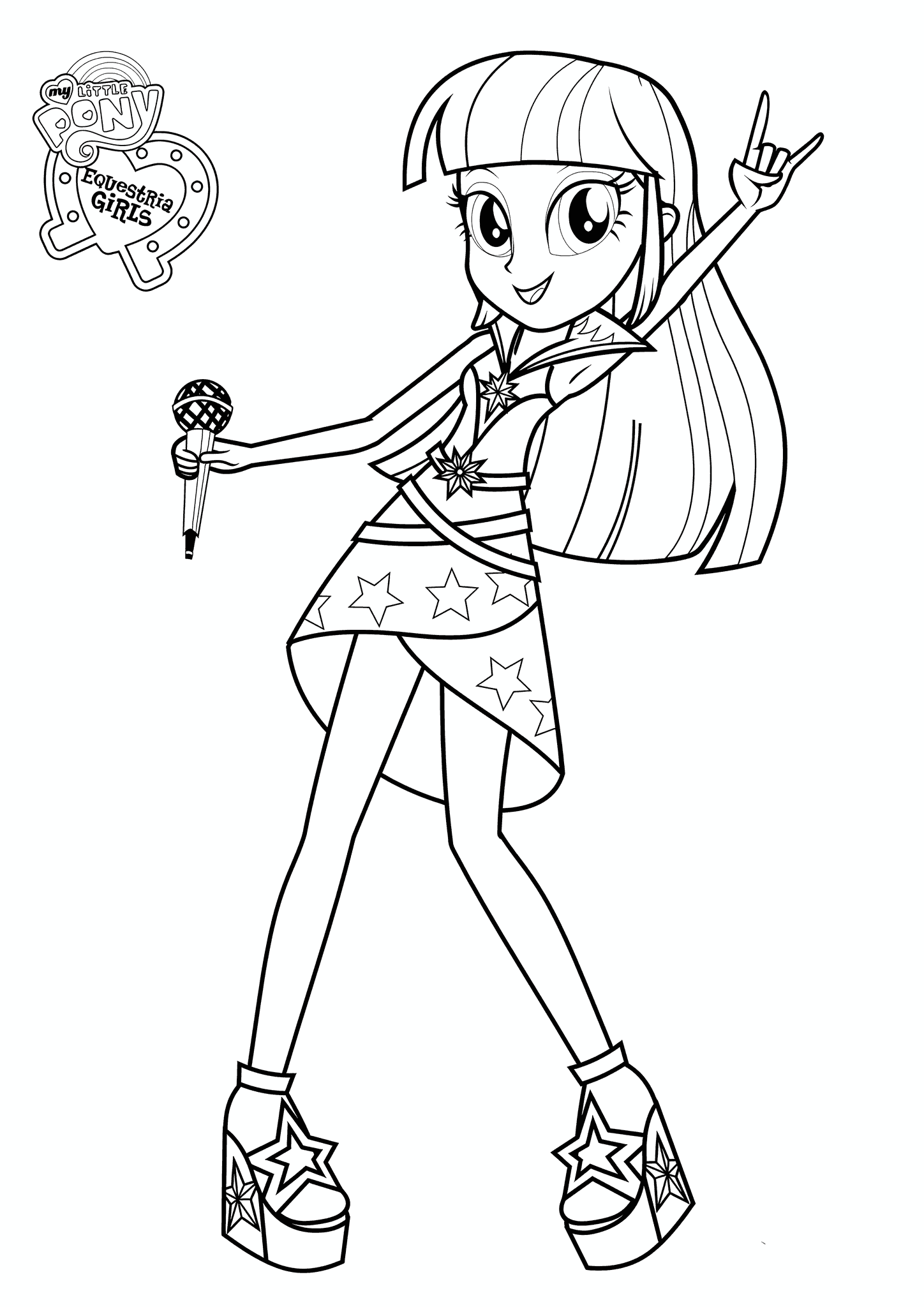 Twilight Sparkle Heroine on Stage