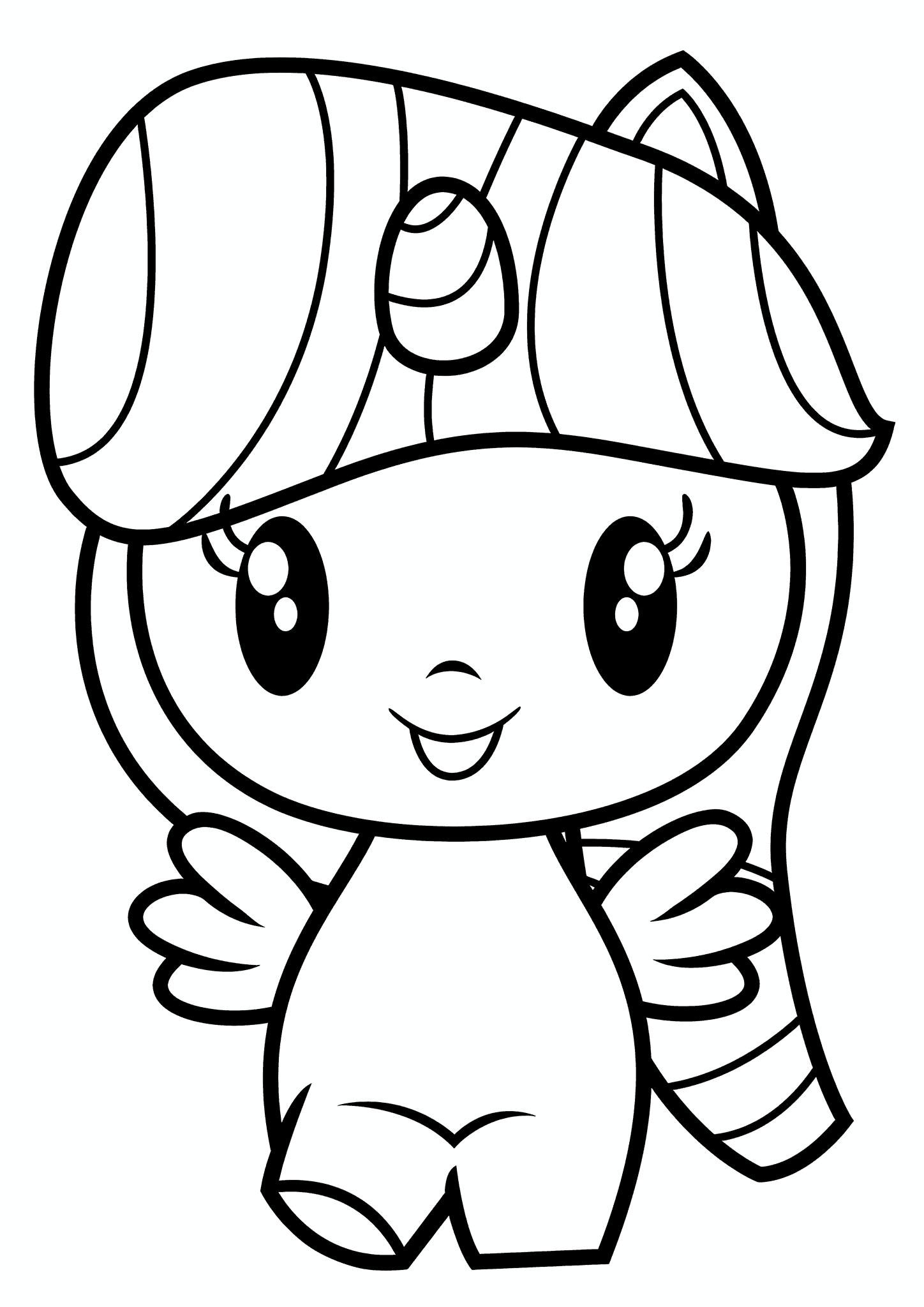 Twilight Sparkle in Cartoon Style