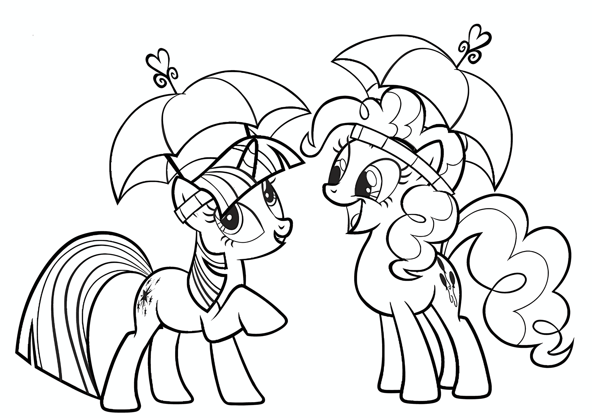 Twilight Sparkle Cute Umbrellas