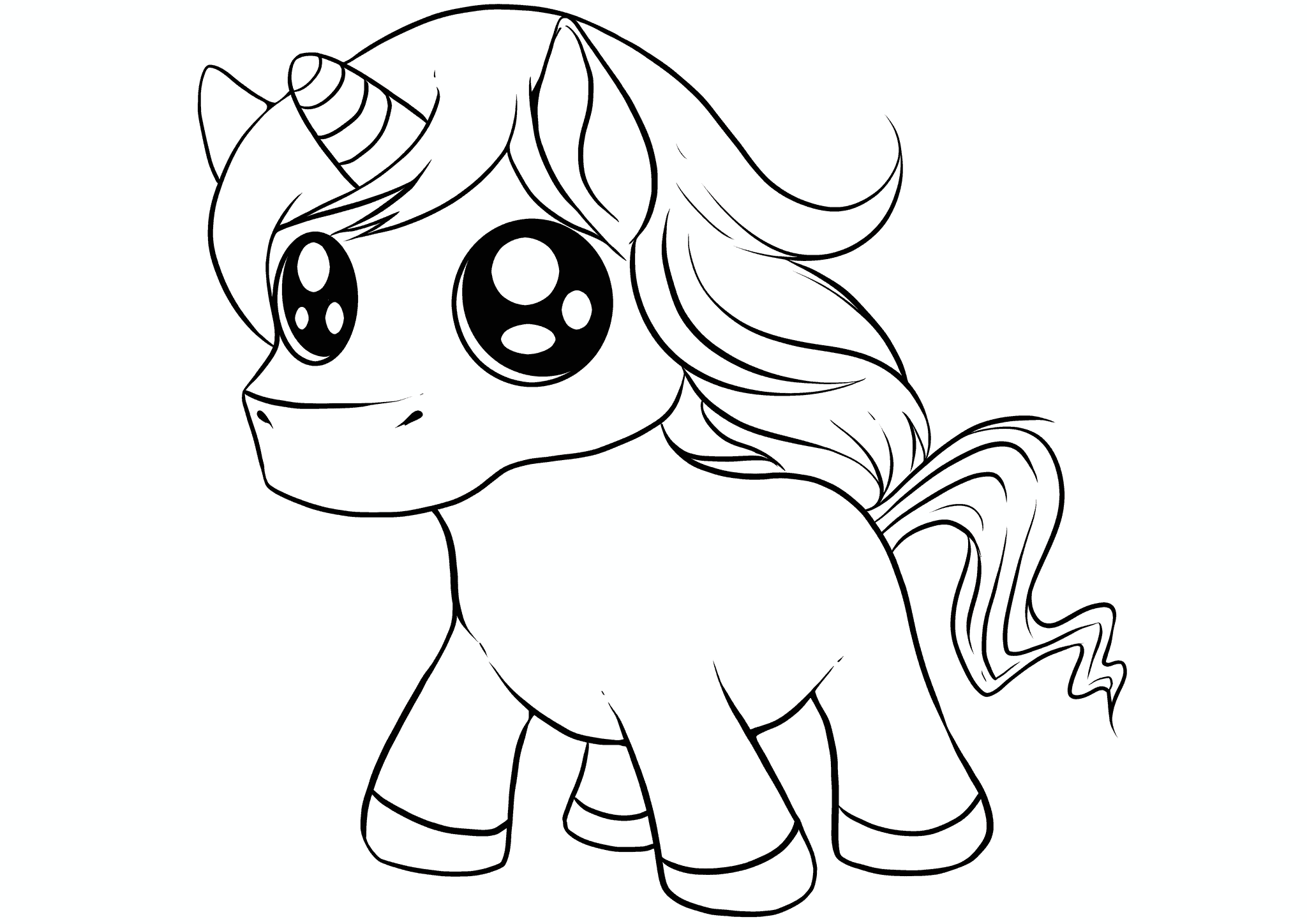 Astonished Eyes Unicorn