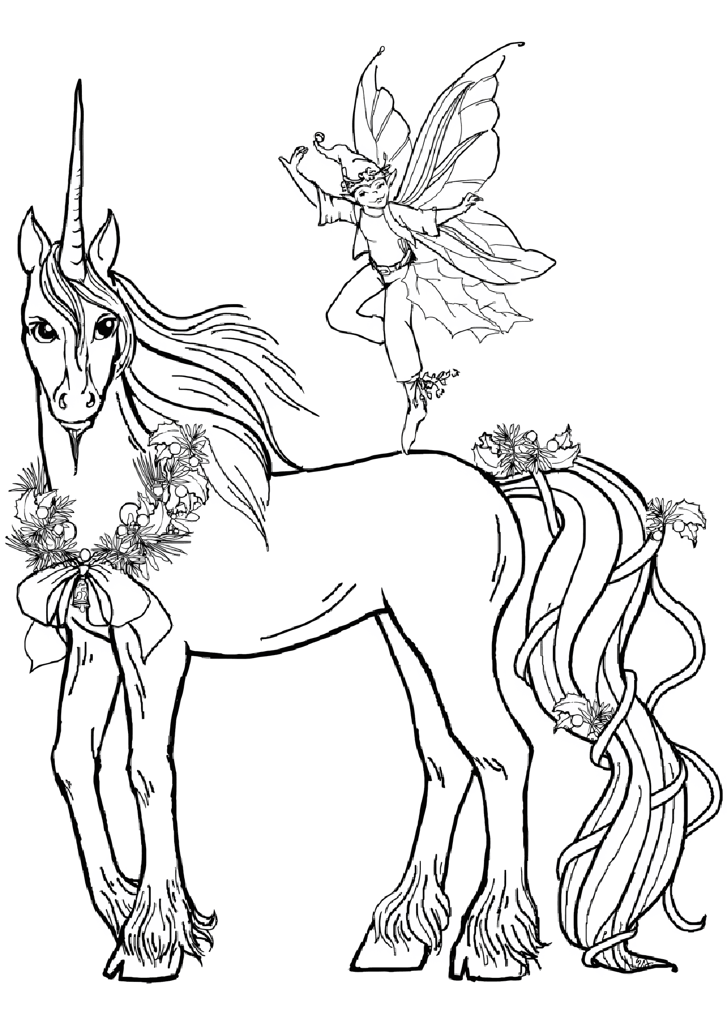 Unicorn and New Year’s Magic