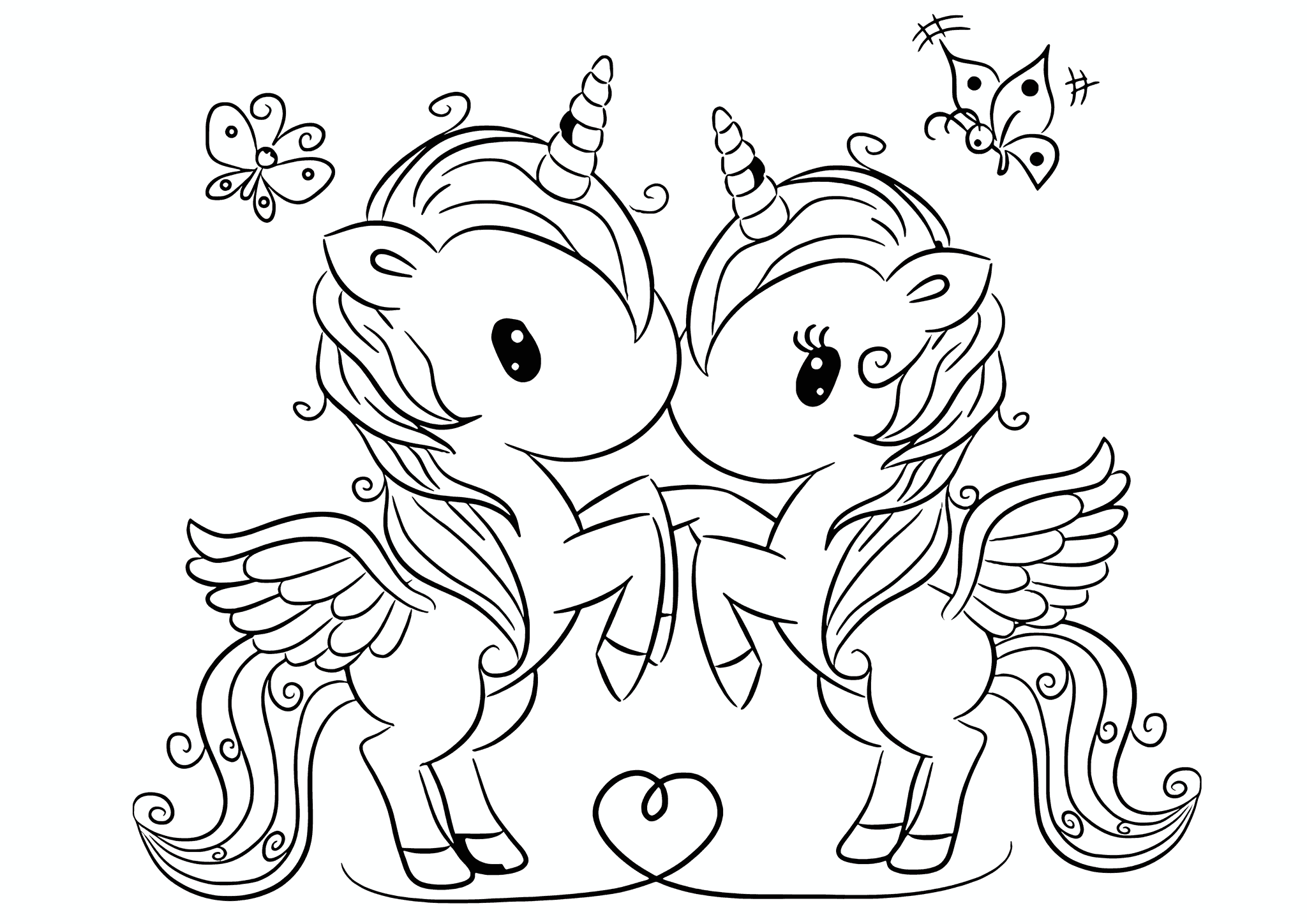 Unicorn’s Joyful Meeting