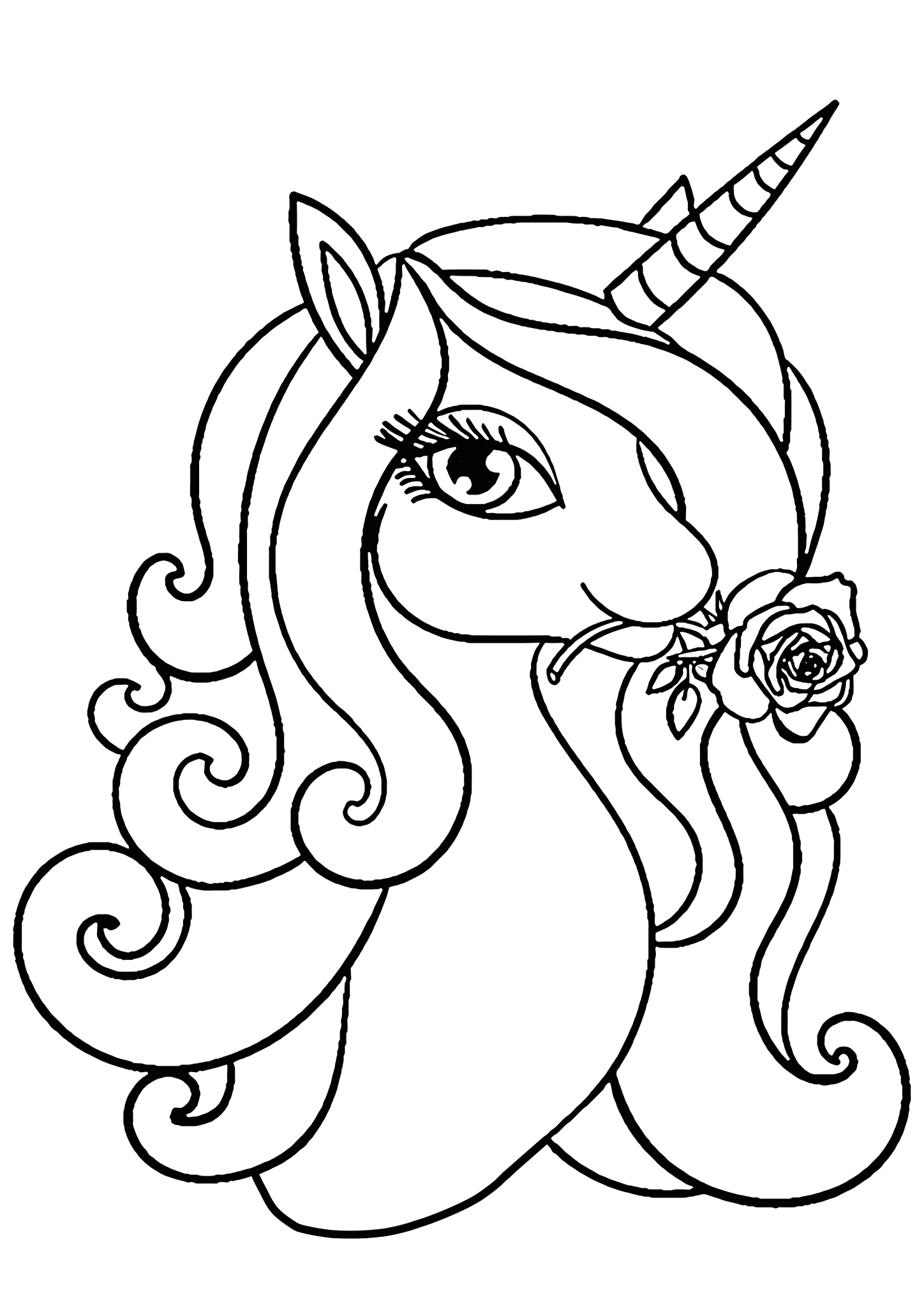Unicorn and the Delightful Rose