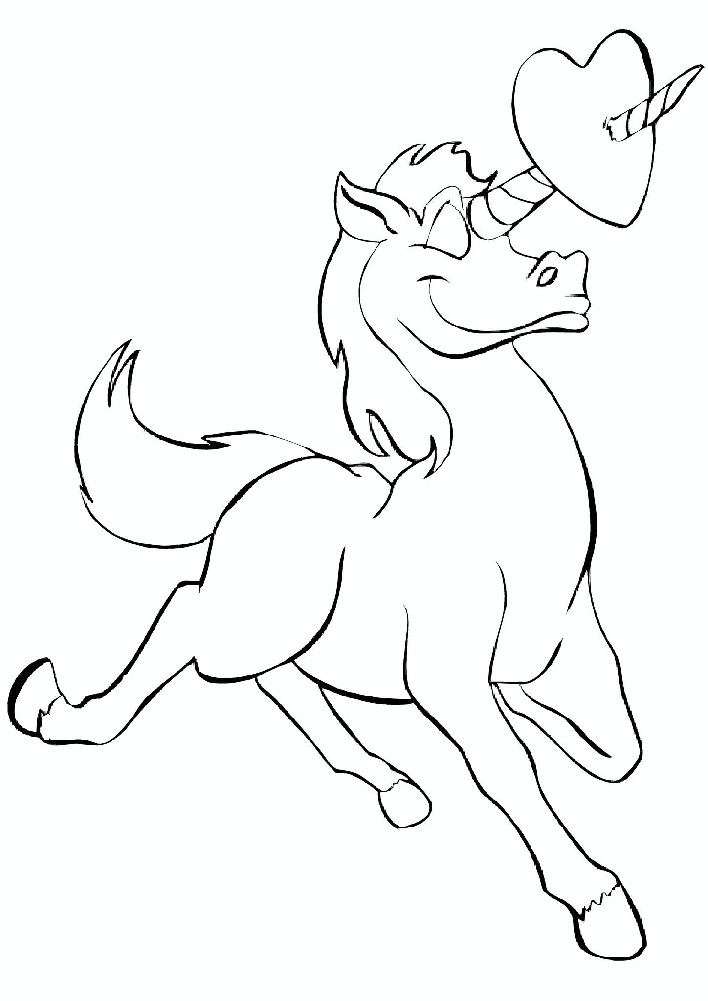 Pierced Heart Unicorn