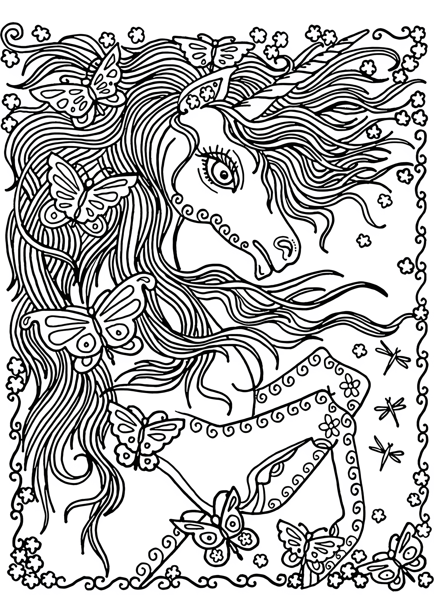 Unicorn Child of Nature