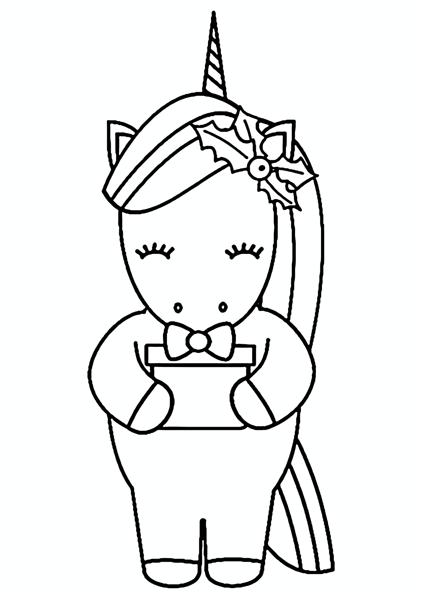 Unicorn Christmas Present