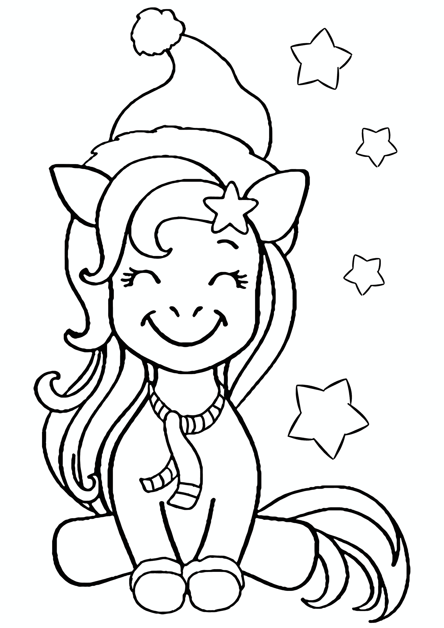 Holiday Anticipation Unicorn