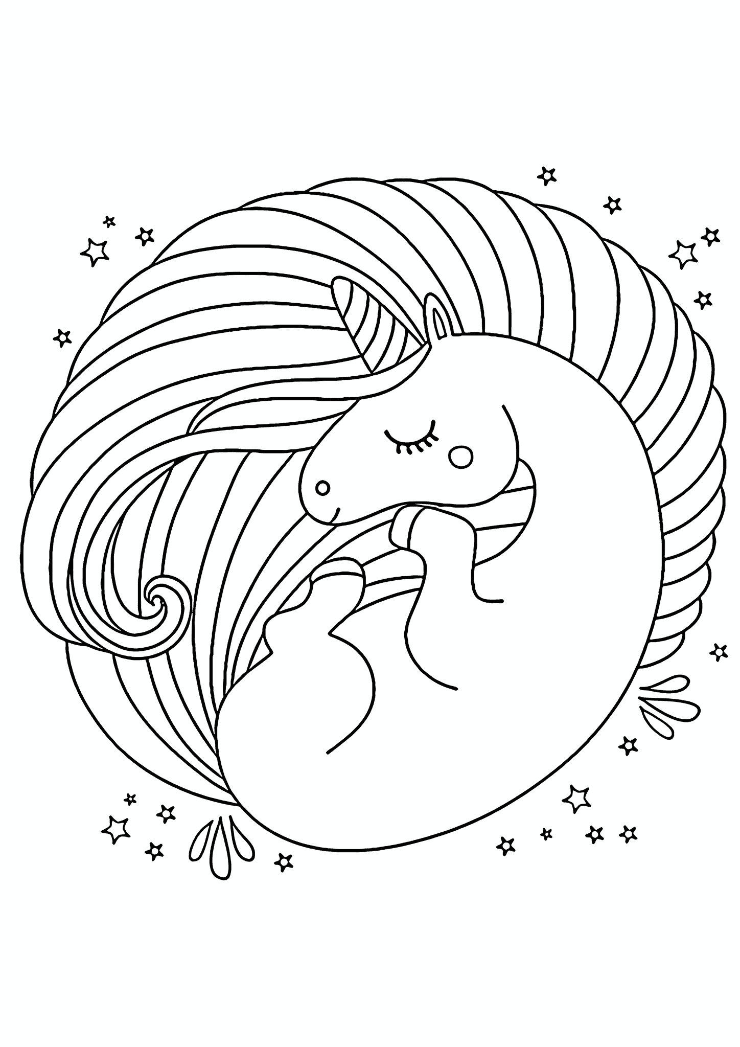 Unicorn’s Serene Dream