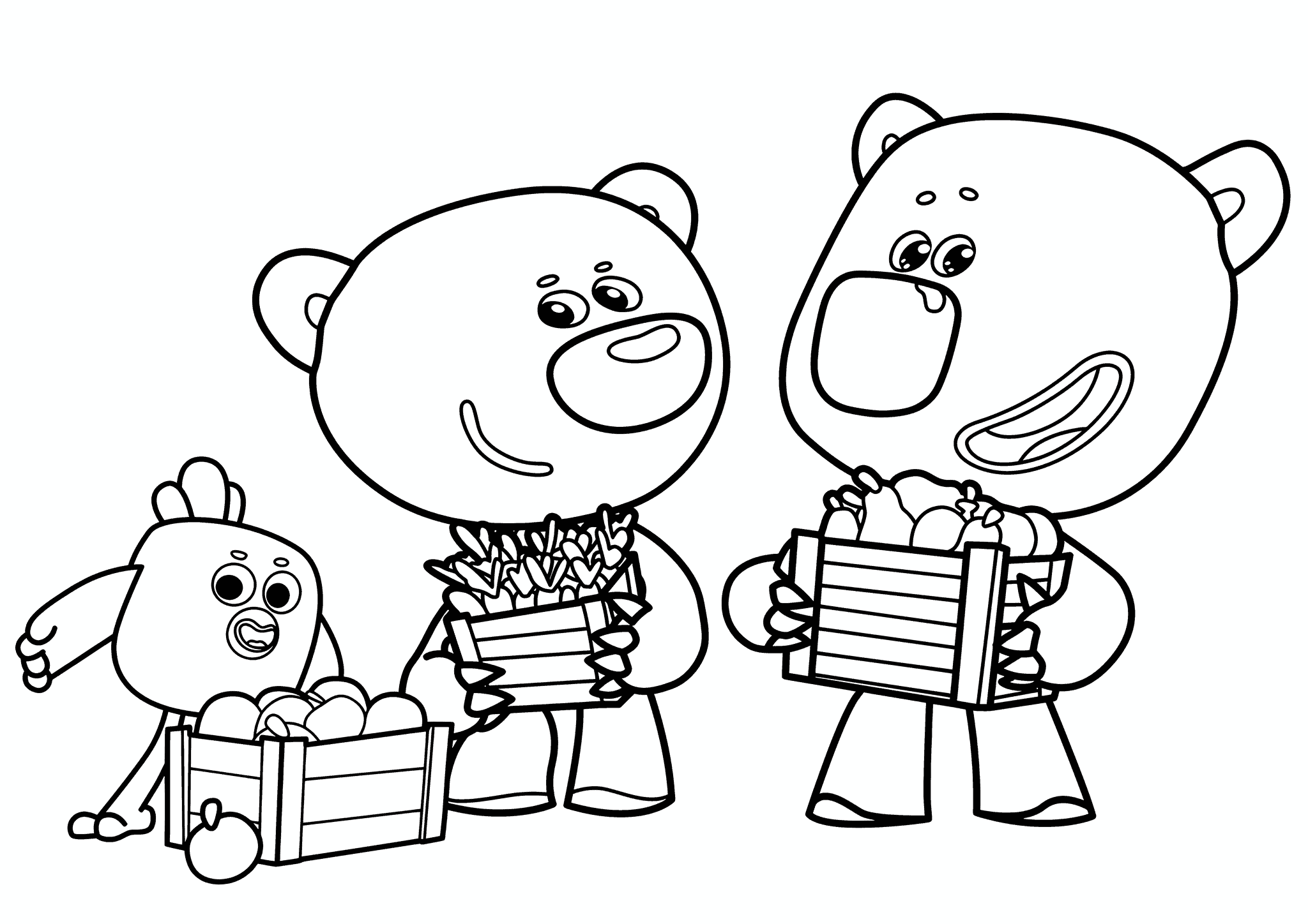 We Bare Bears: Harvesting