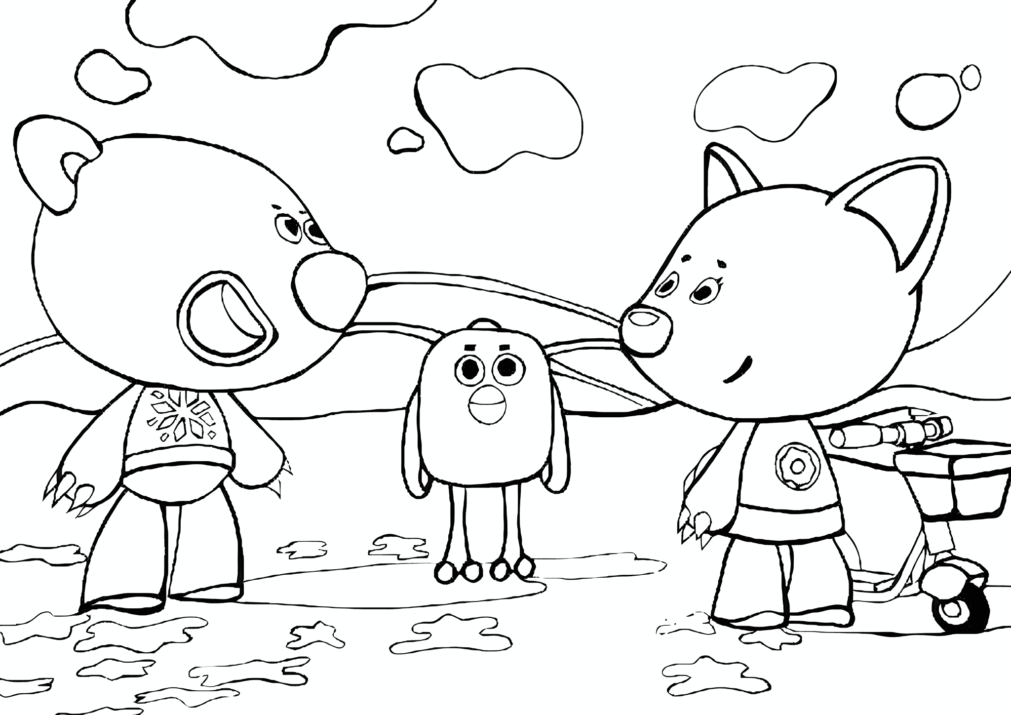 We Bare Bears: Friends in the Clearing