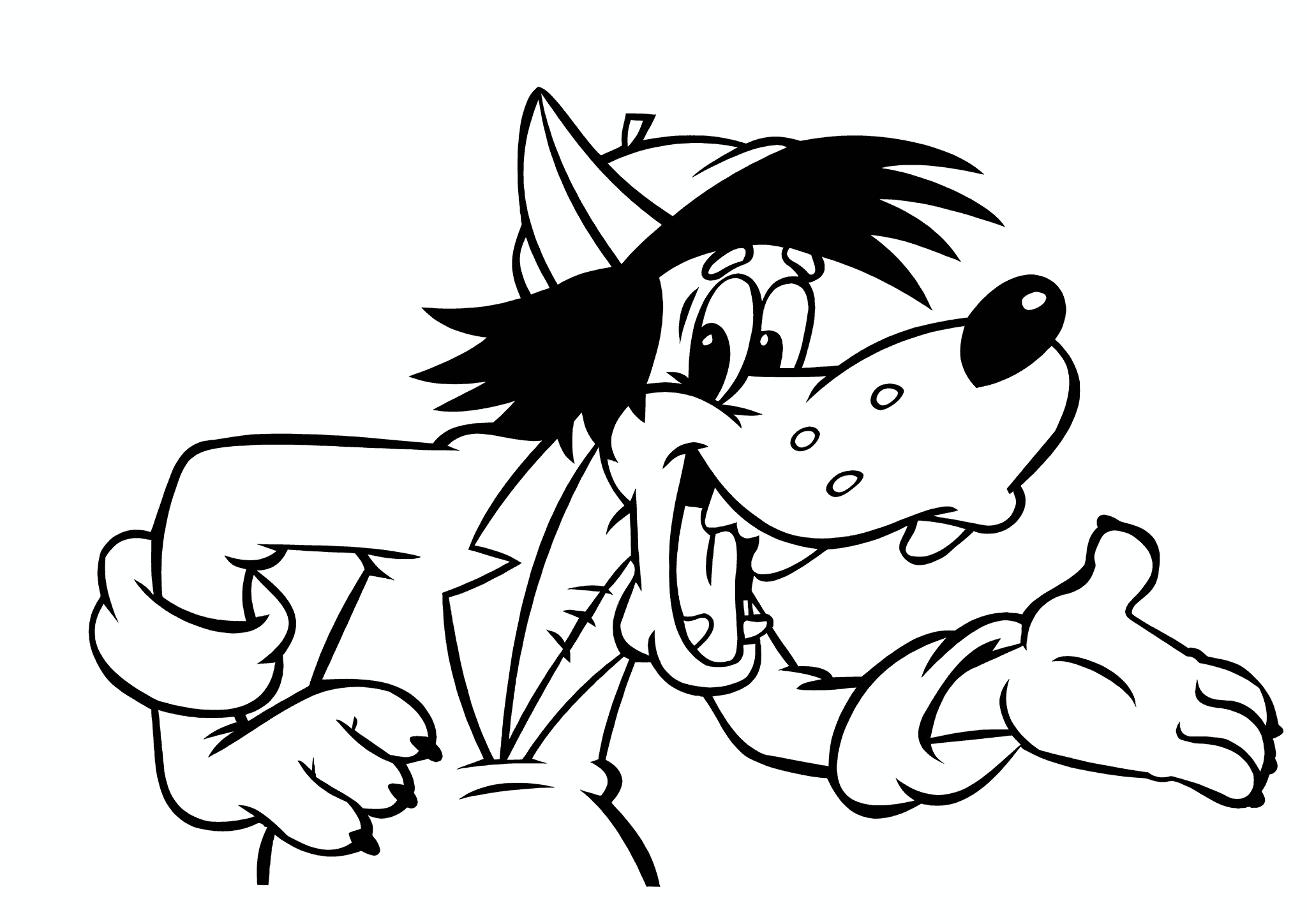 Well Just You Wait: Good-natured Wolf