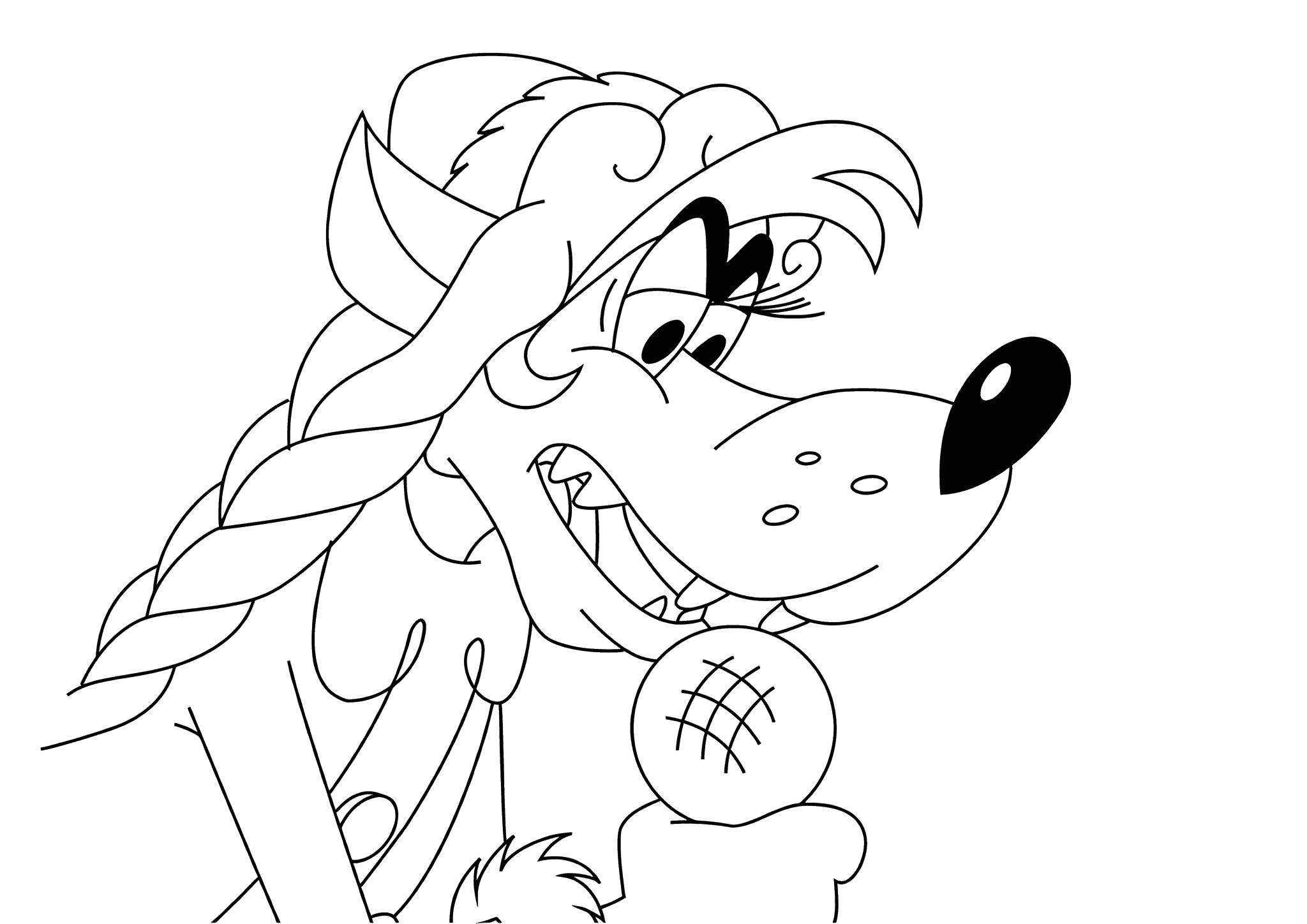 Well Just You Wait: Snow Maiden Wolf