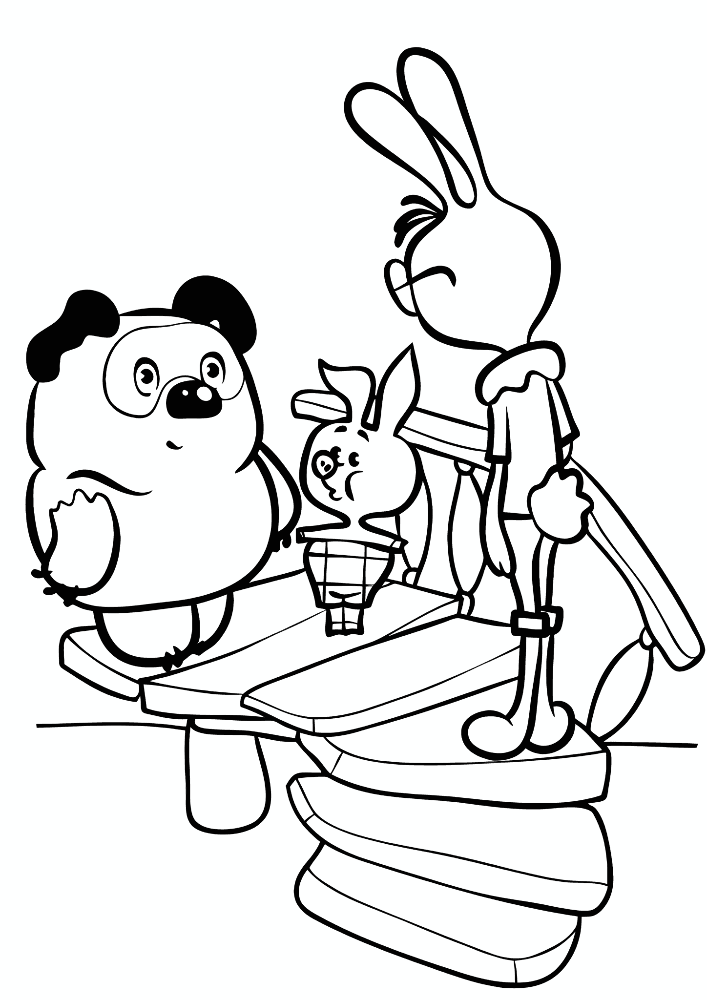 Winnie the Pooh: Visiting a Friend