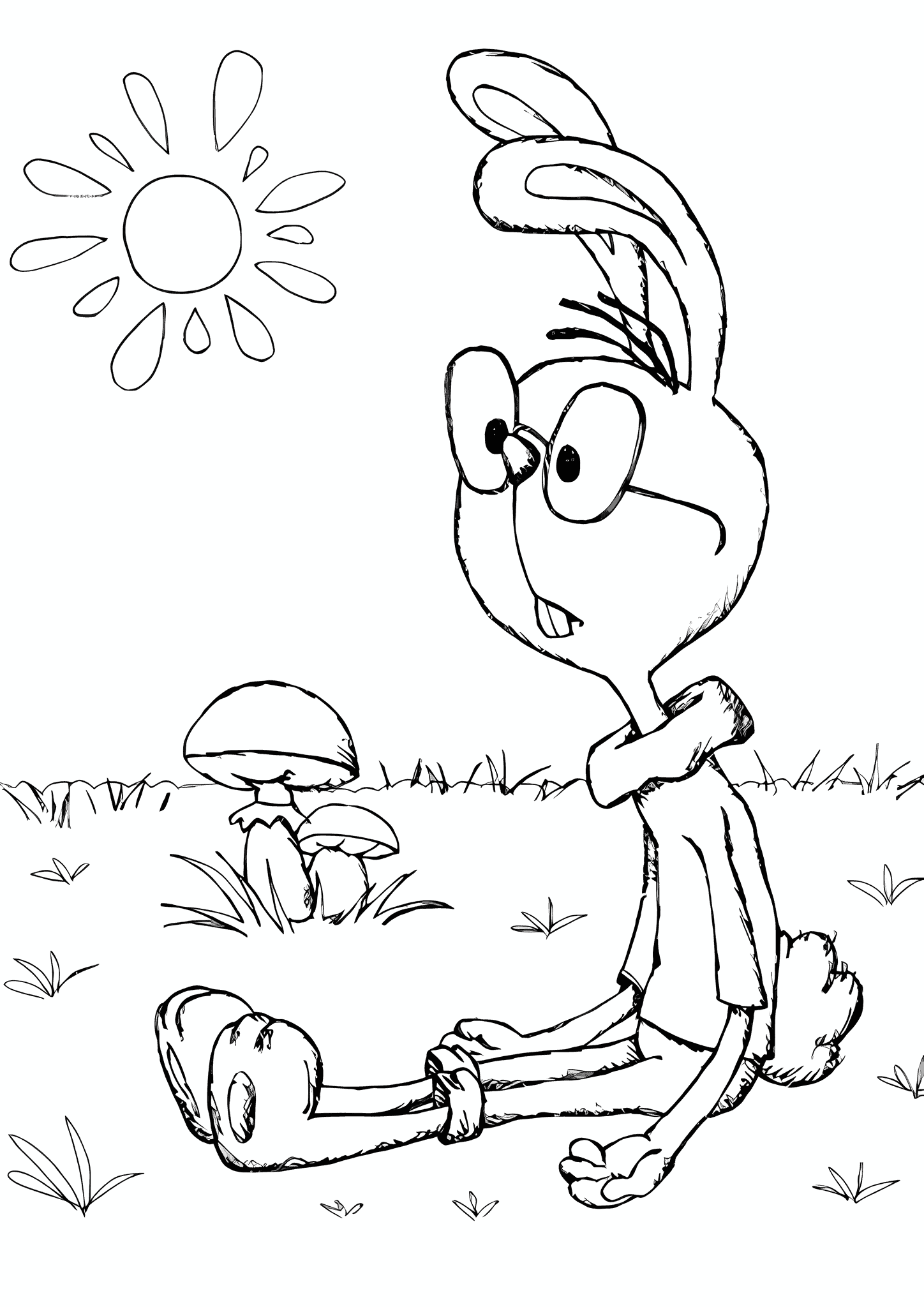 Winnie the Pooh: Thoughtful Rabbit