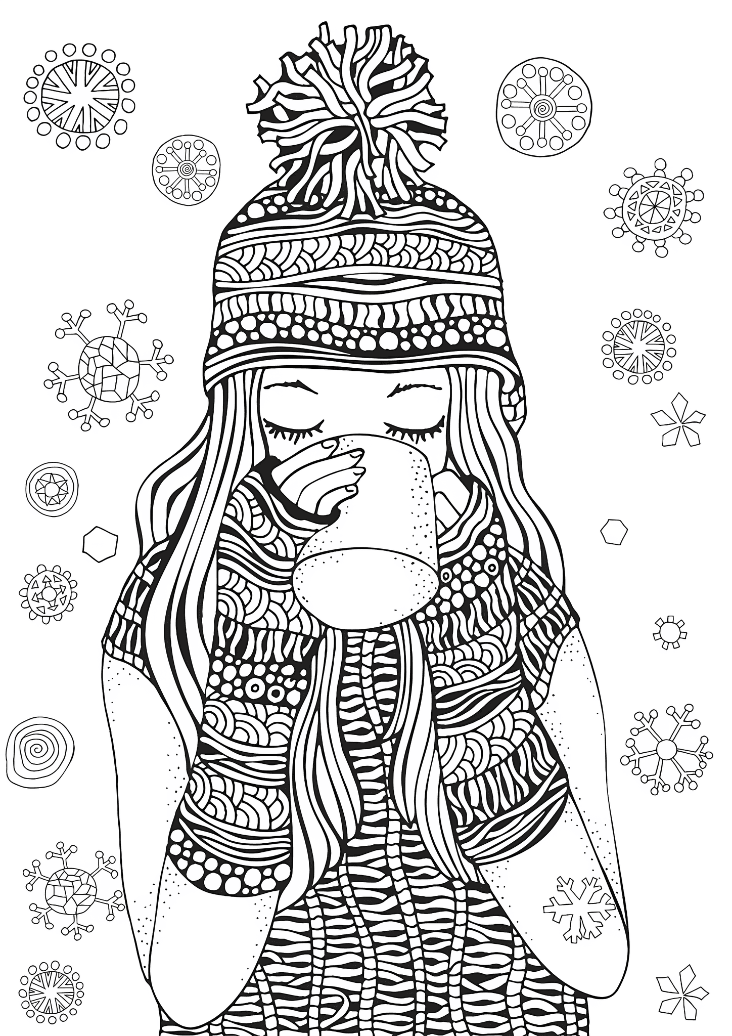Winter: Snowflake Girl