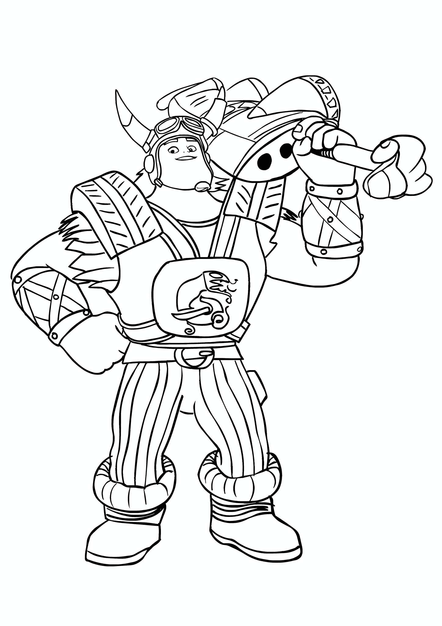 Zak Storm: Krogar with a Huge Sword