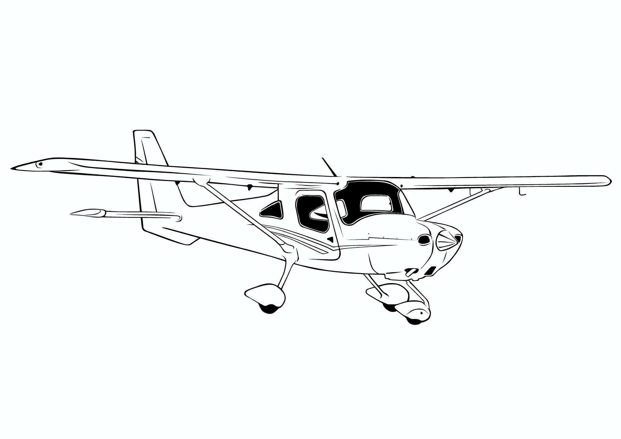 Airplane Cessna 162 Skycatcher (USA)