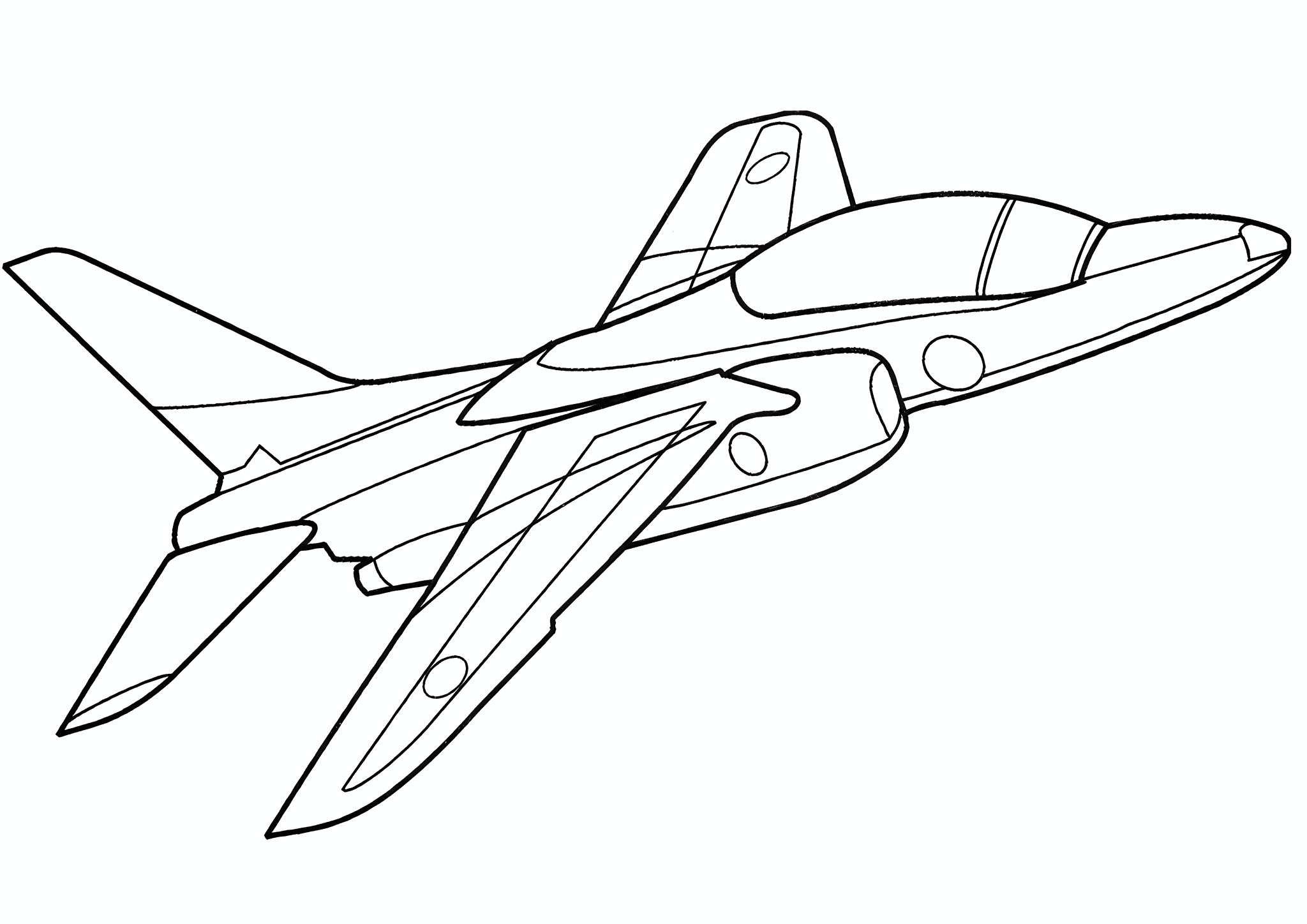 Airplane Kawasaki T-4 (Japan)