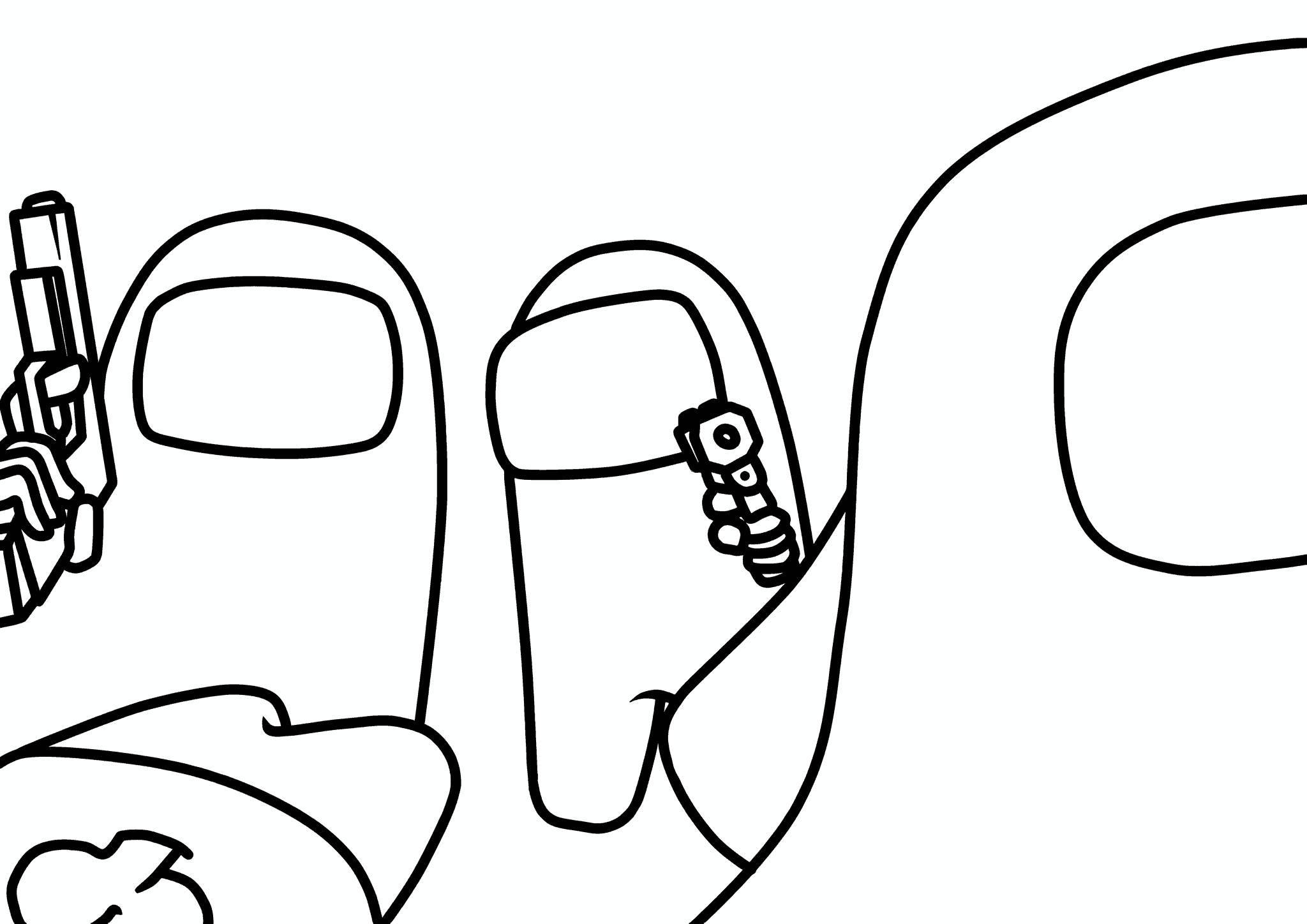 Among Us: Traitors Behind their Backs