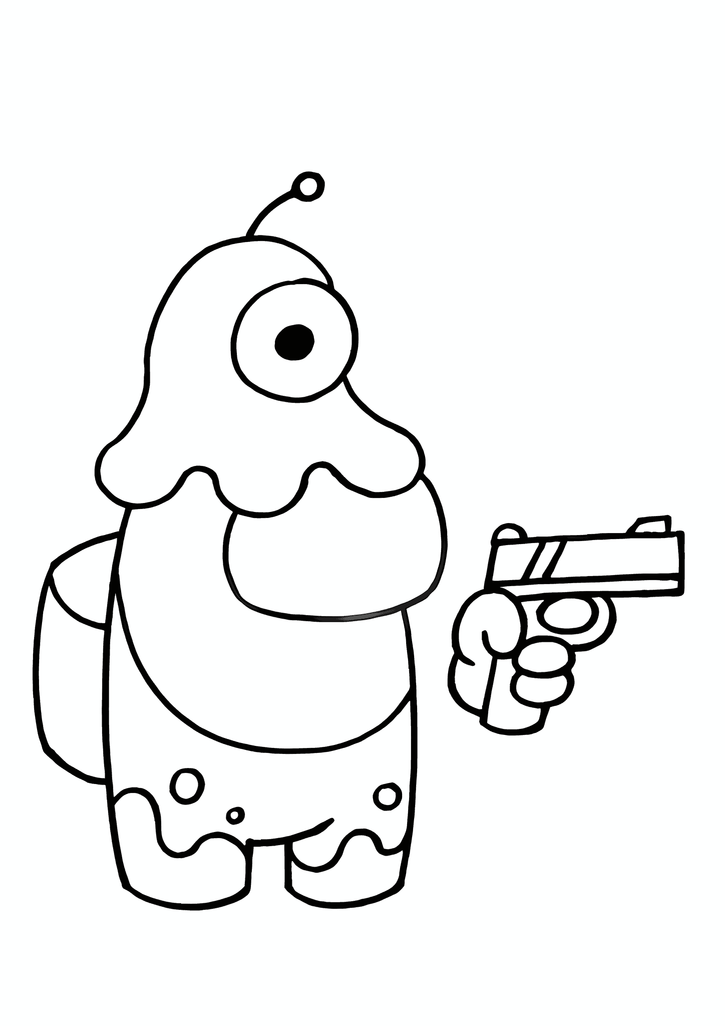 Among Us: Traitor with a Gun