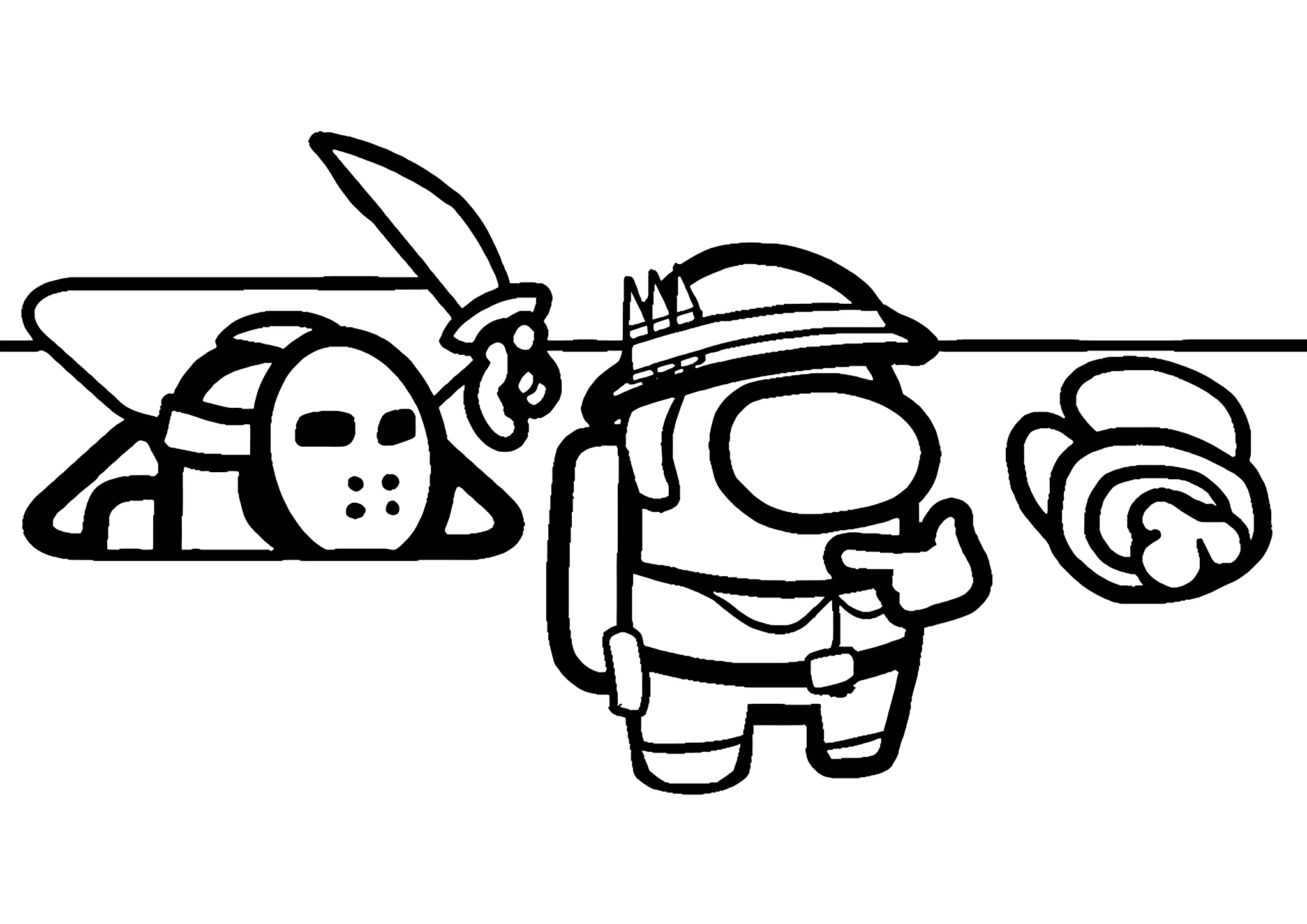 Among Us: Suspicious Crew Member