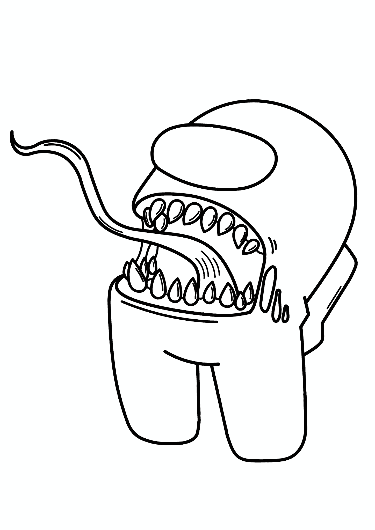 Among Us: Toothy Impostor