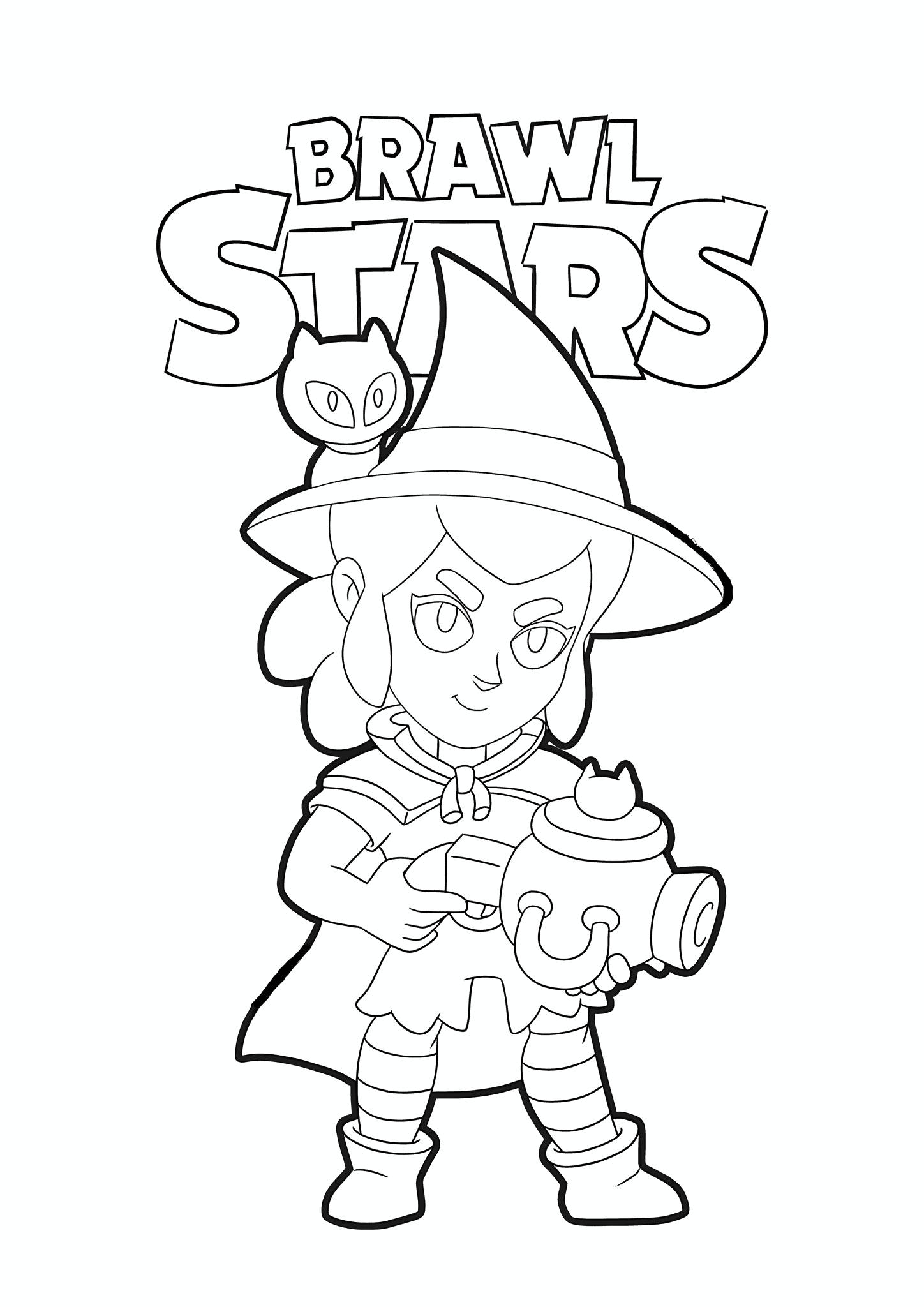 Brawl Stars: Shelly the Witch