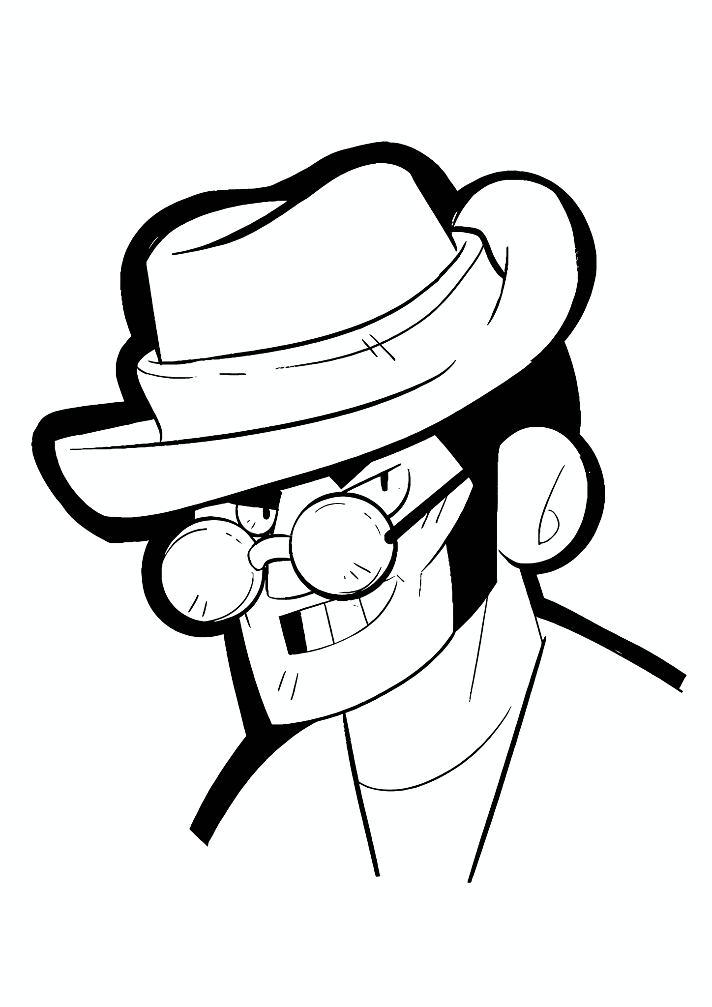 Brawl Stars: Portrait of Brock