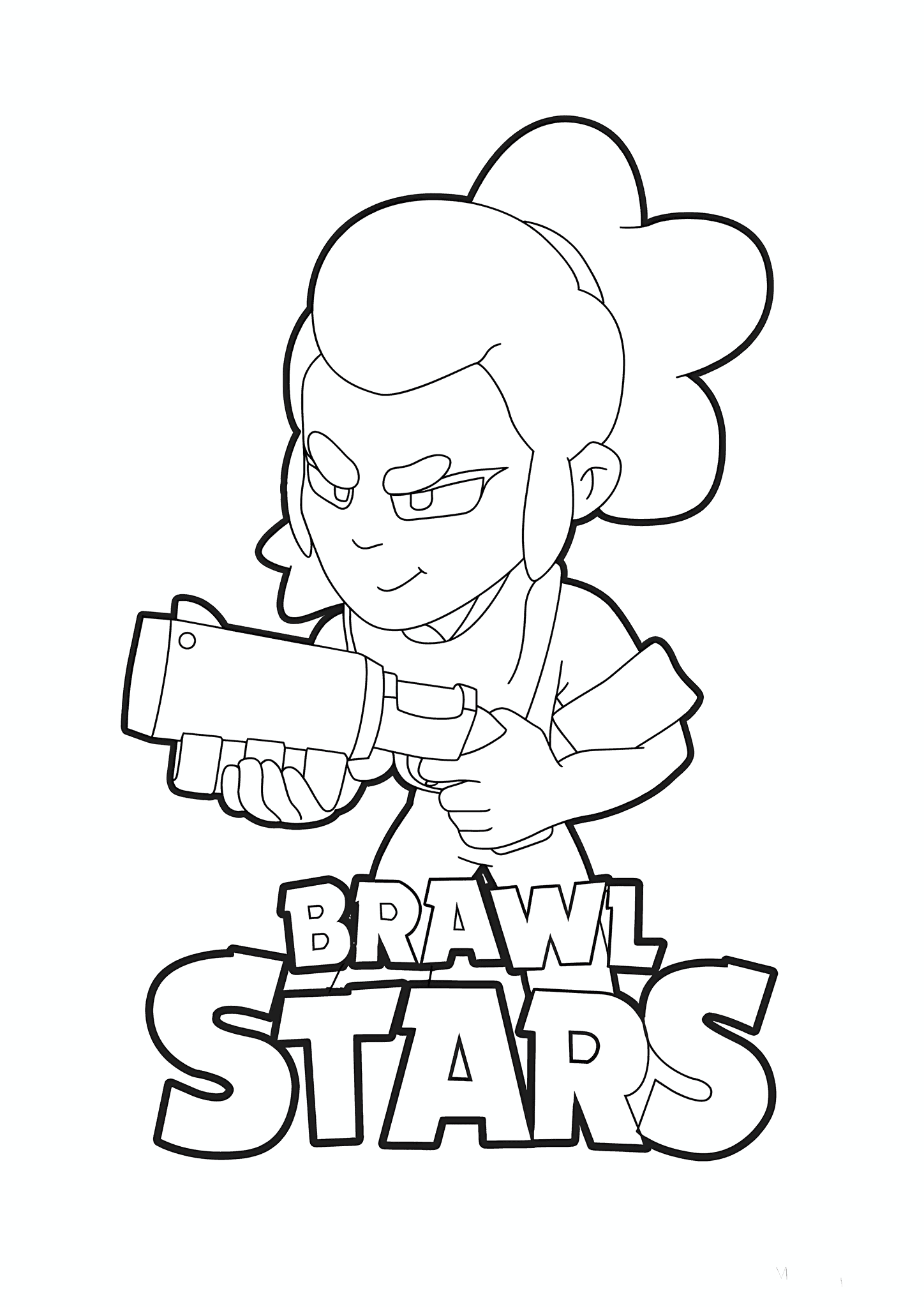 Brawl Stars: Crouching Shelley