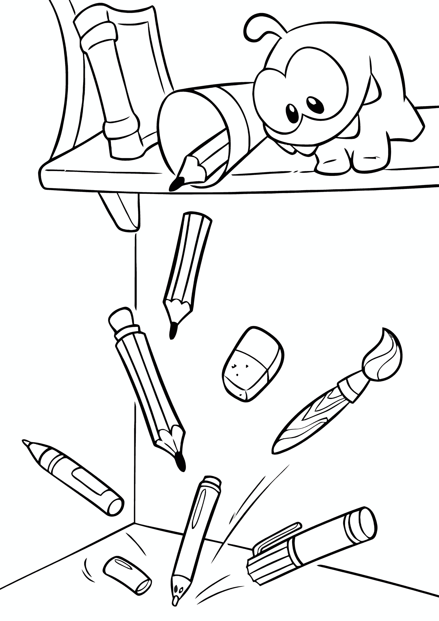 Cut the Rope: Sweetie Scattered Pencils