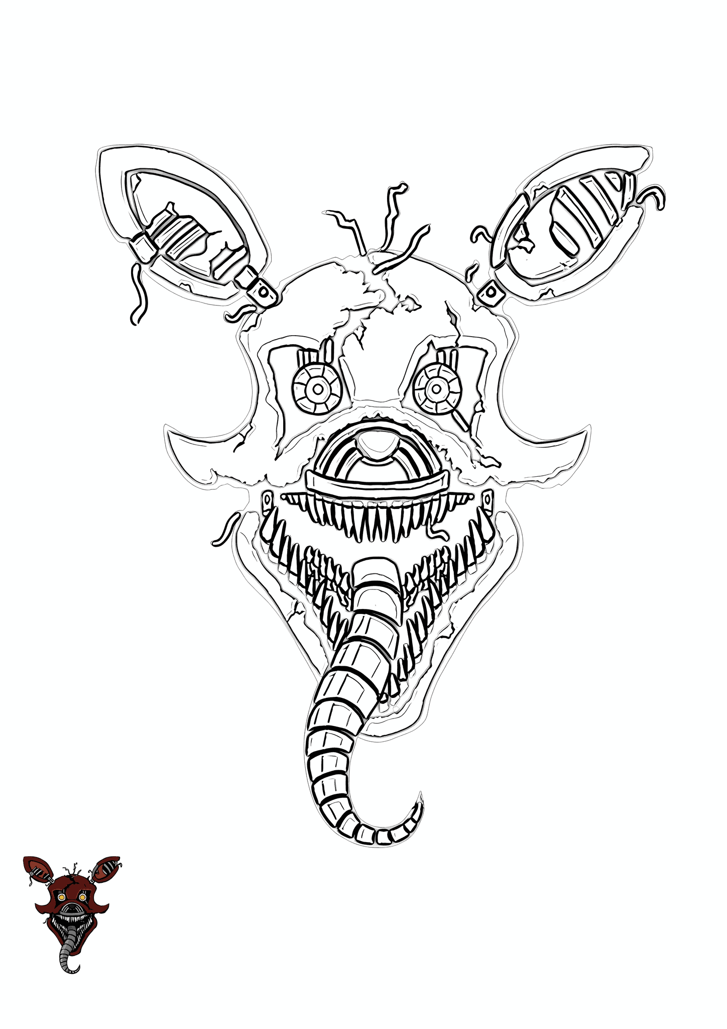 FNAF: Nightmare Foxy