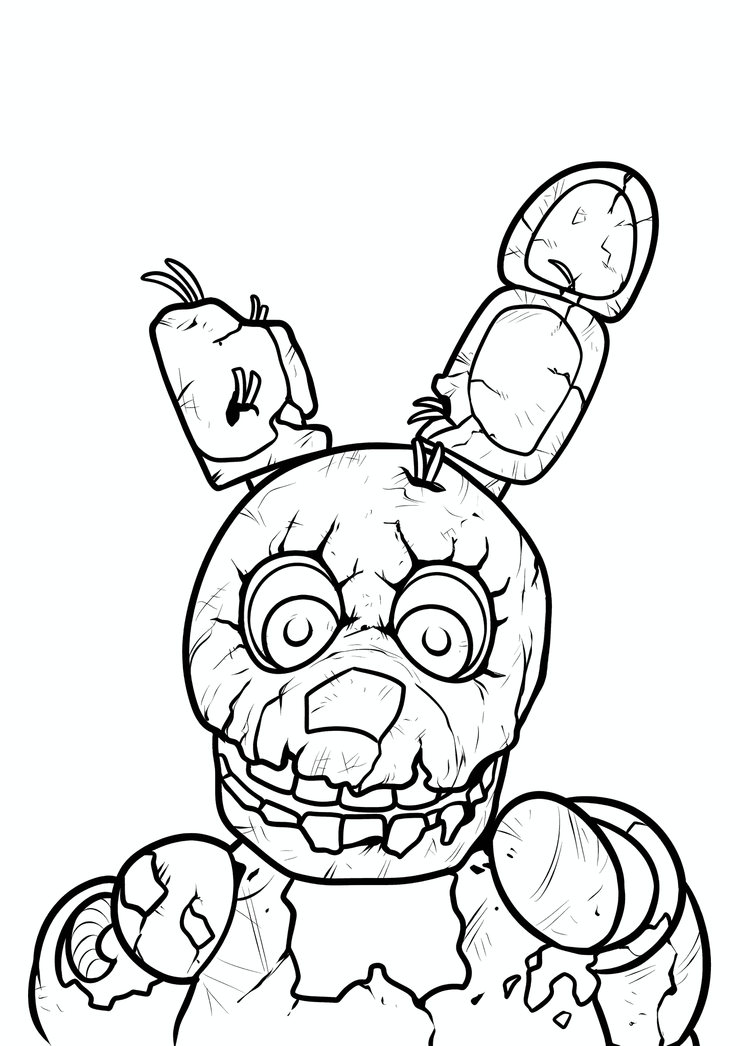 FNAF: Old Bonnie.