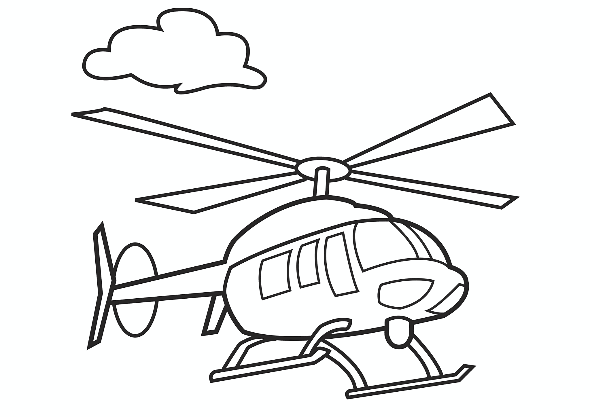 Helicopter for Preschool